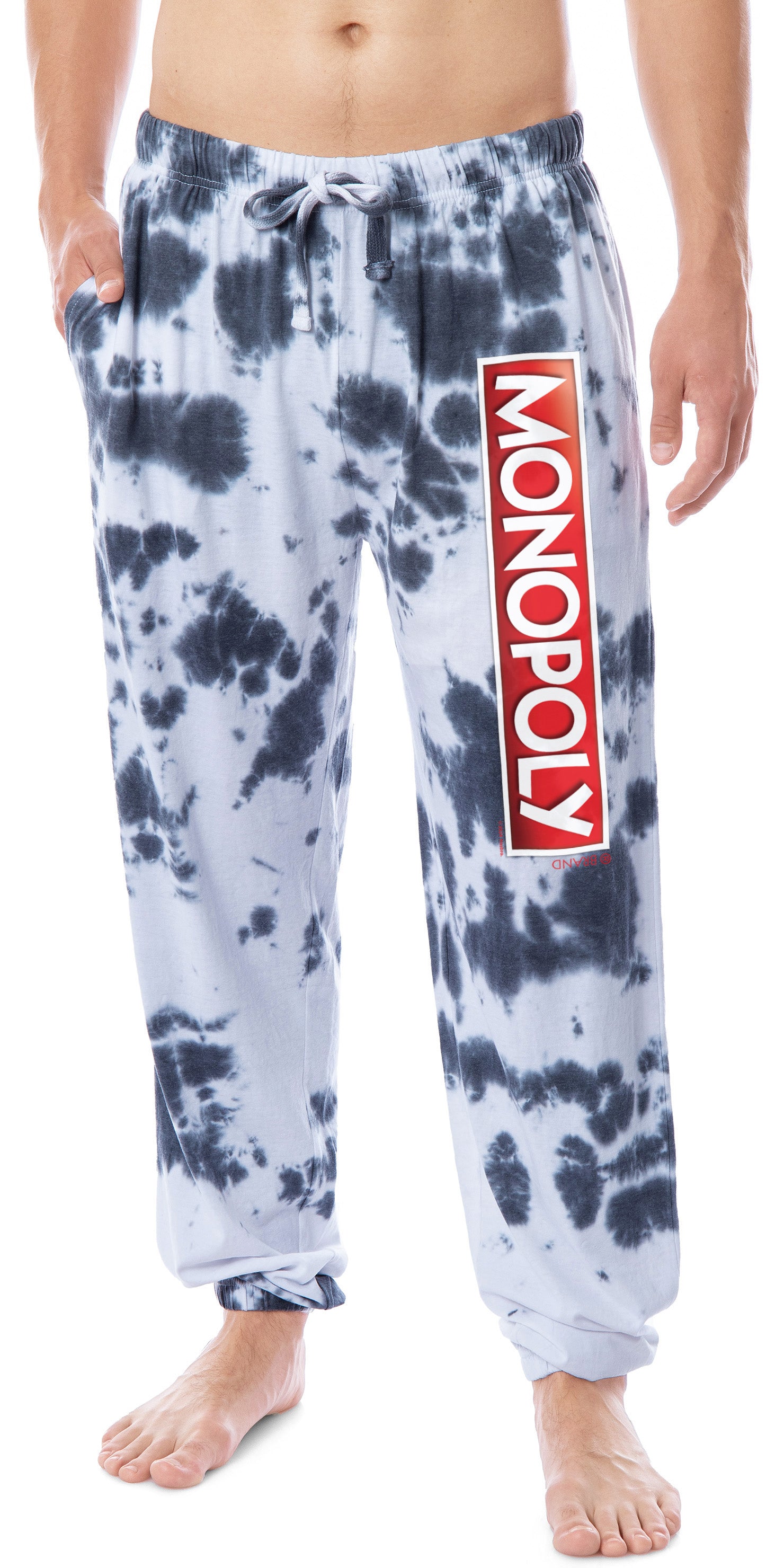 Monopoly Mens' Family Board Game Night Sleep Pajama Lounge Jogger Pants