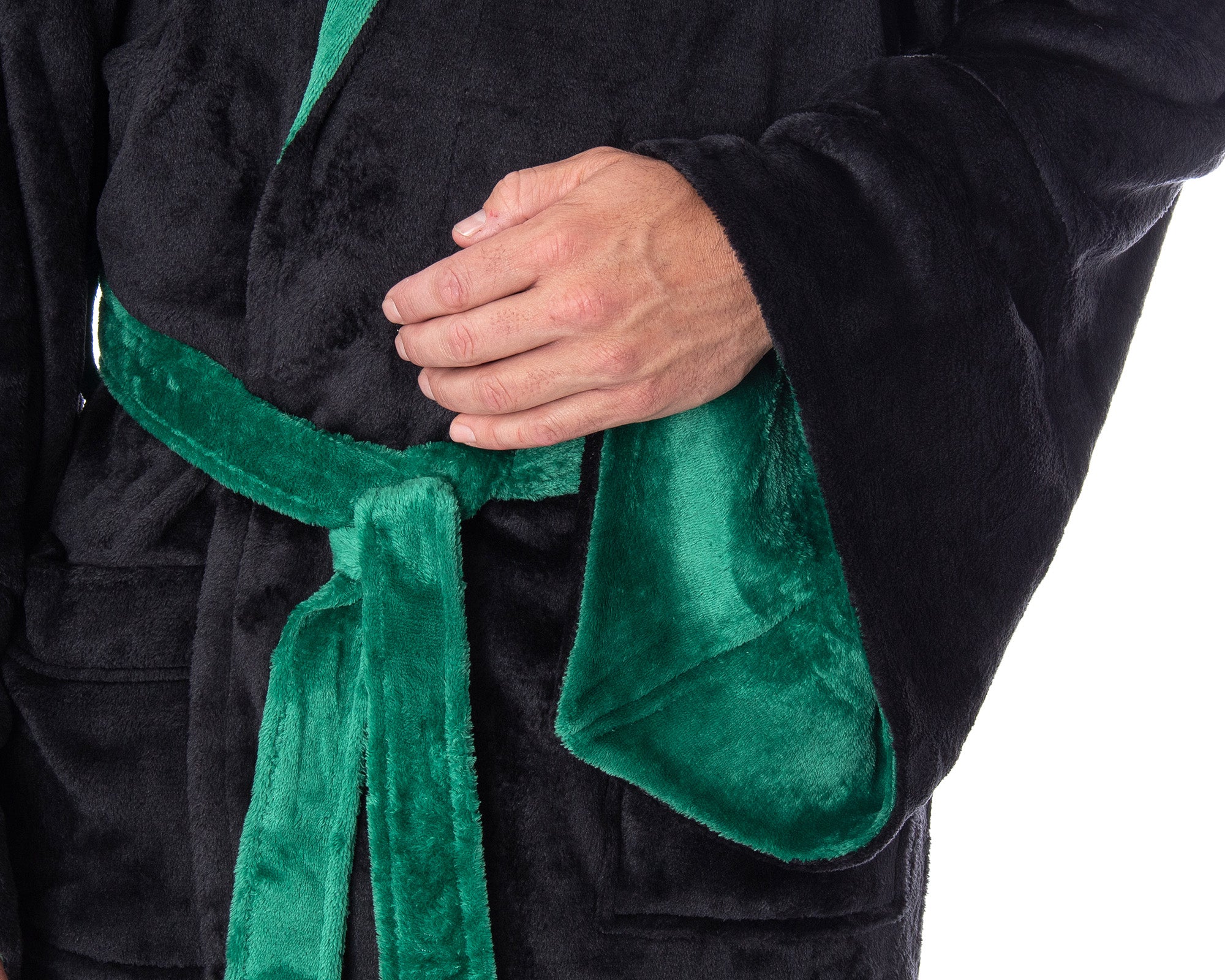 Harry Potter Adult Fleece Plush Hooded Robe