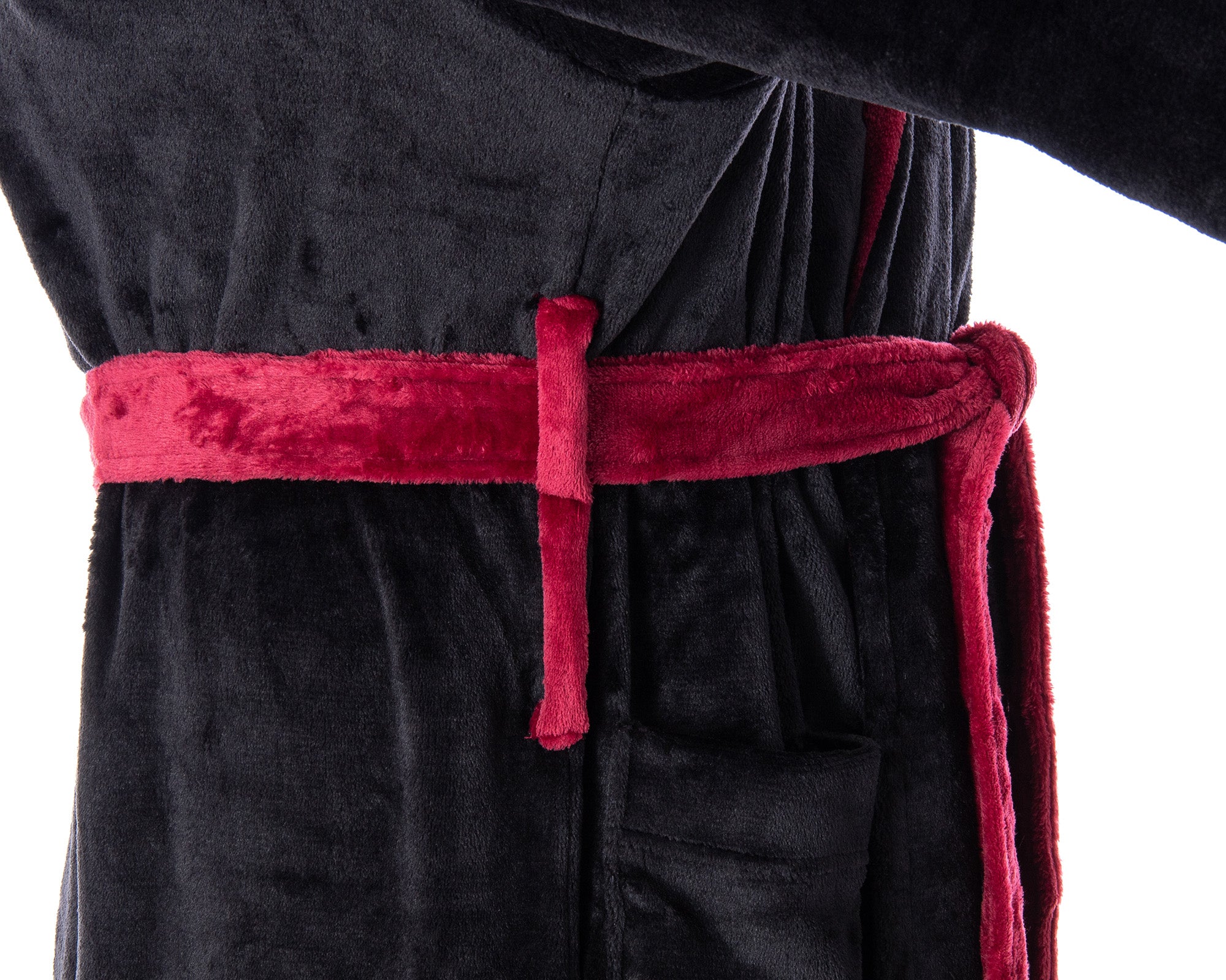 Harry Potter Adult Fleece Plush Hooded Robe - Big and Tall