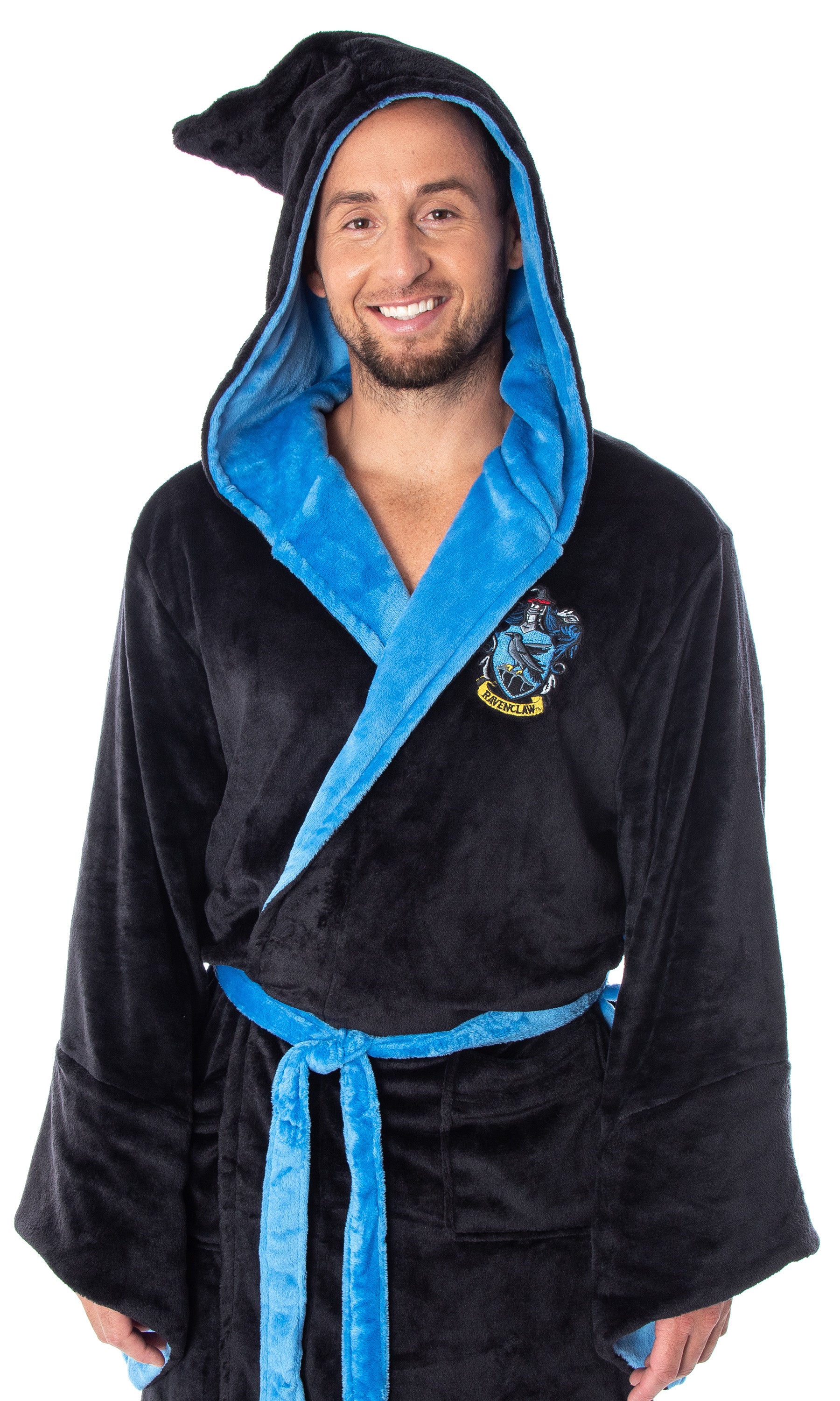 Harry Potter Adult Fleece Plush Hooded Robe