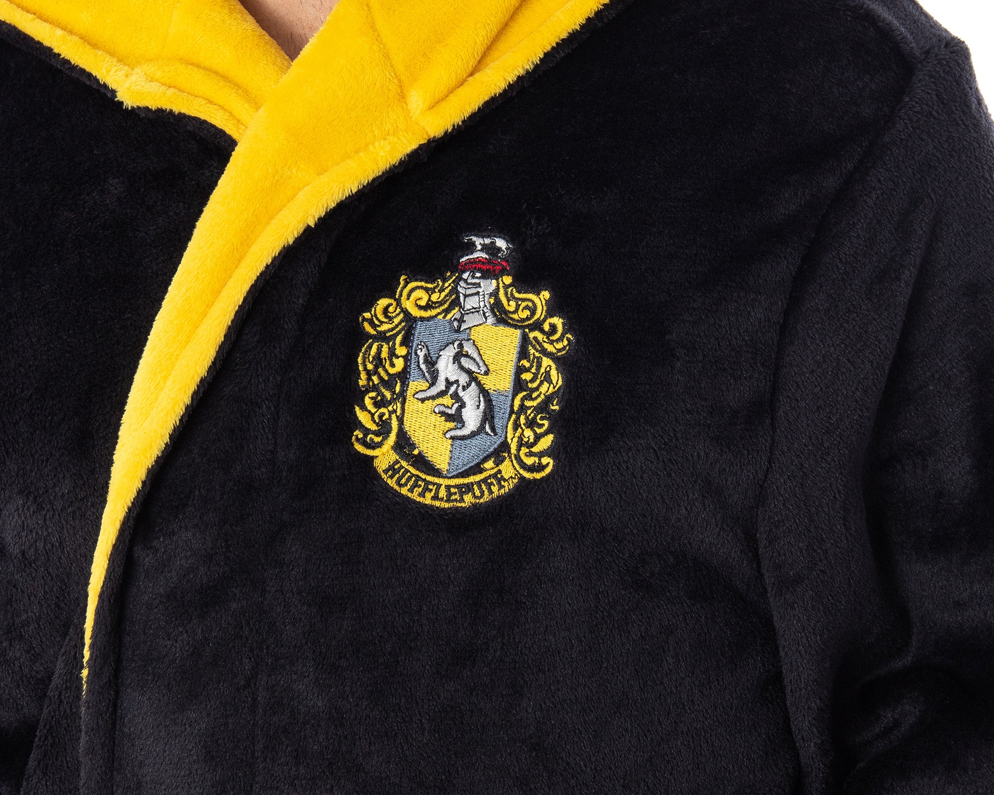 Harry Potter Adult Fleece Plush Hooded Robe