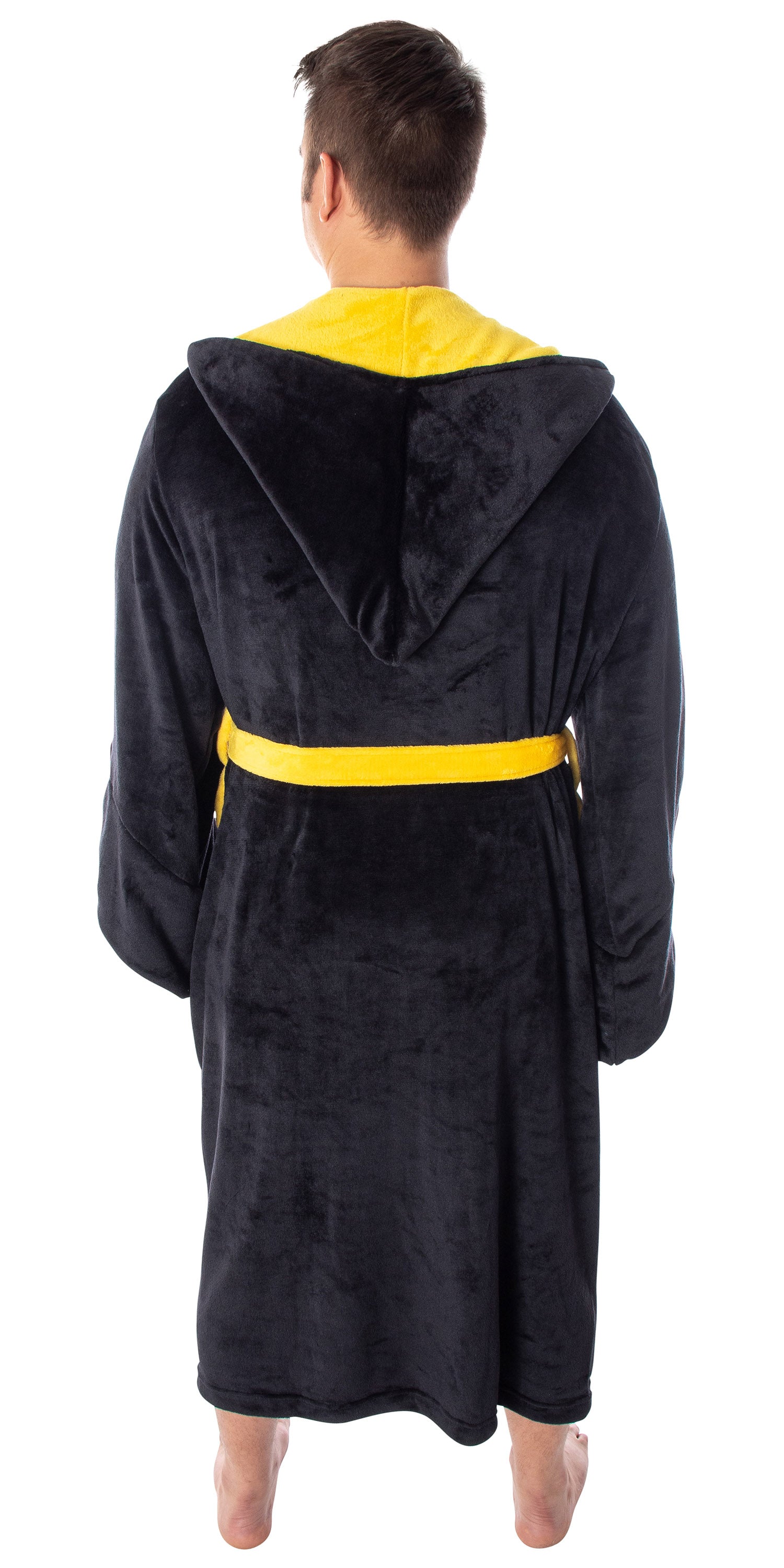 Harry Potter Adult Fleece Plush Hooded Robe - Big and Tall