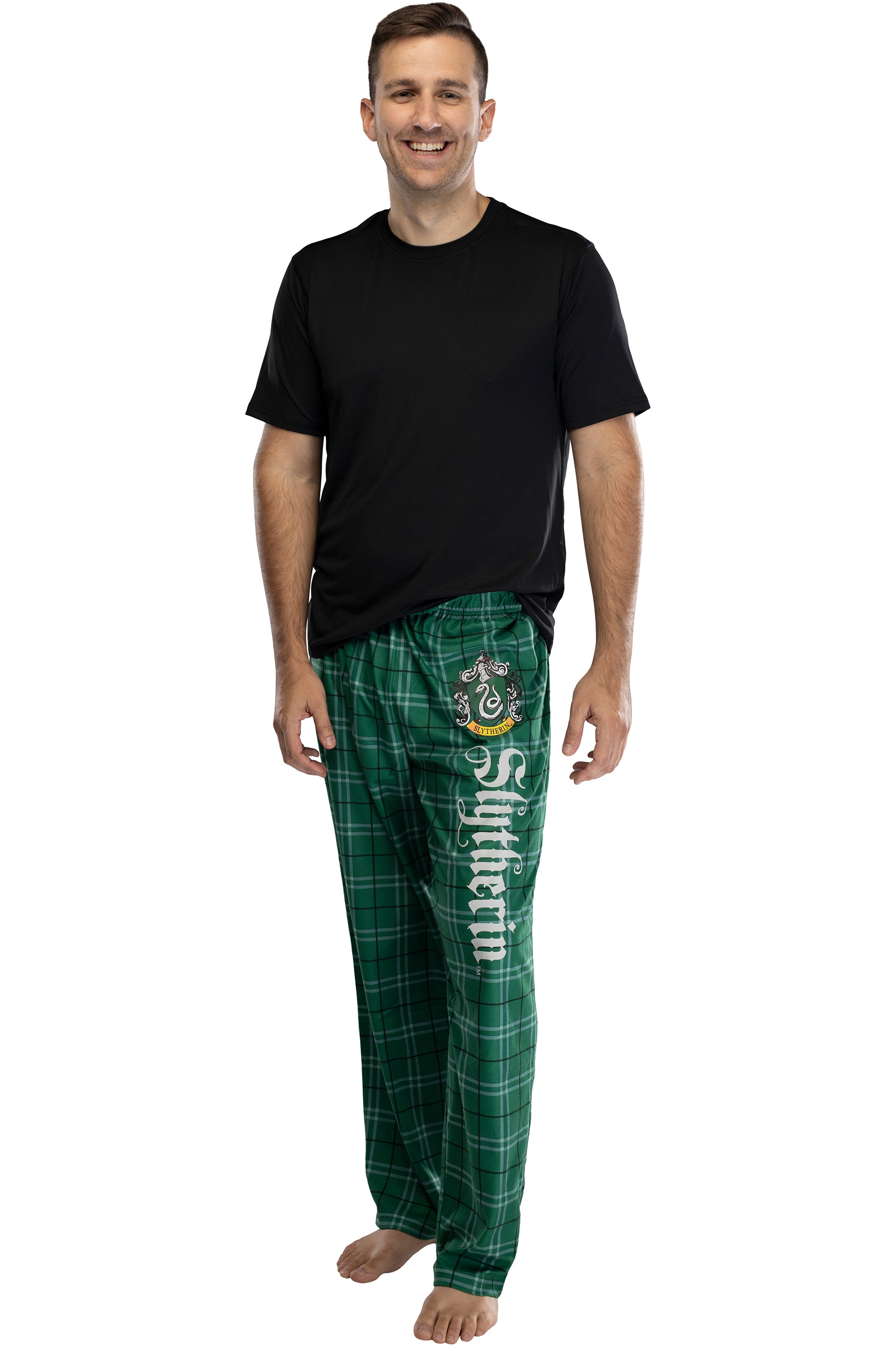 Harry Potter Men's House Pajama Pants Gryffindor Ravenclaw Slytherin Hufflepuff
