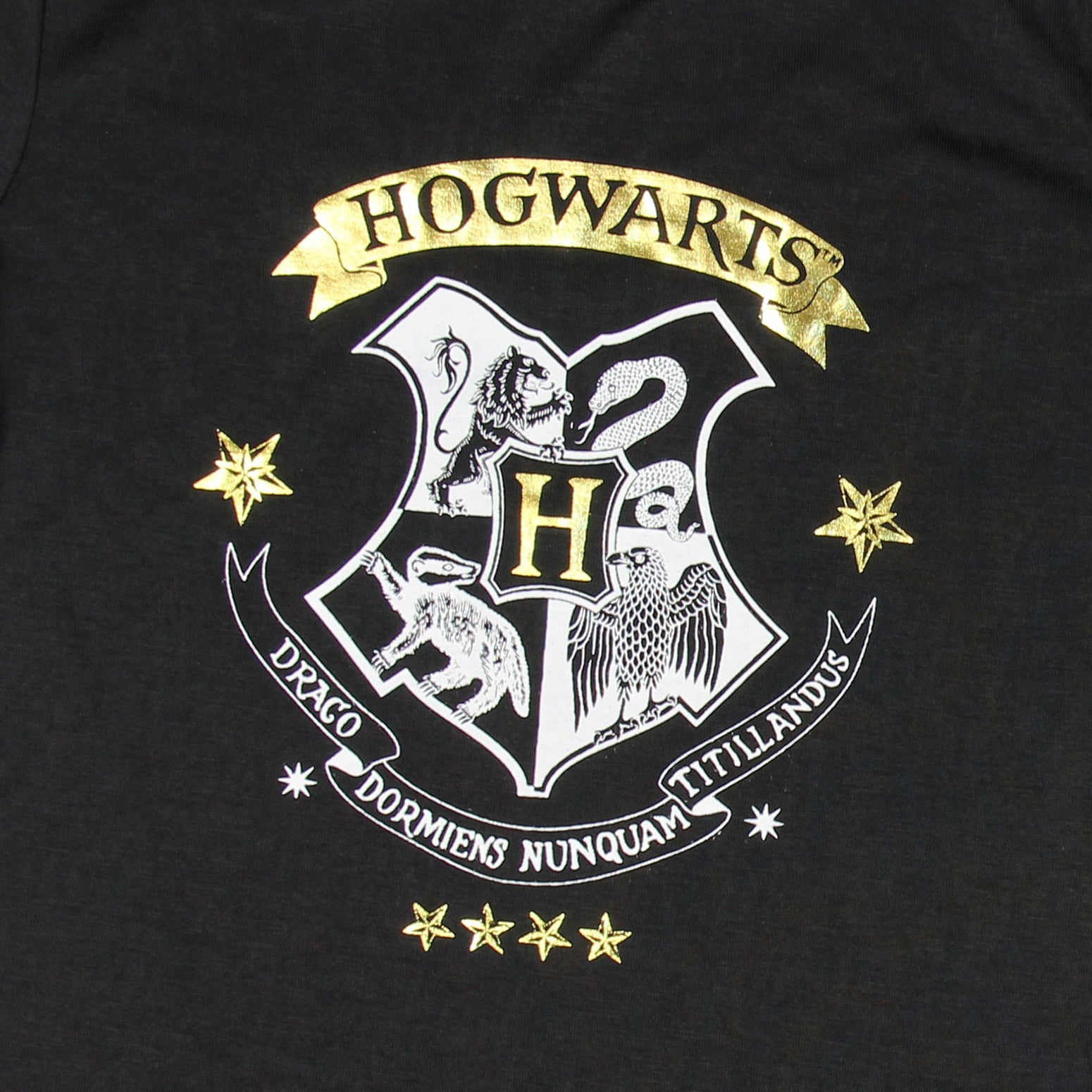 HARRY POTTER Boys Little Hogwarts Wizard Crest Pajama Short Set