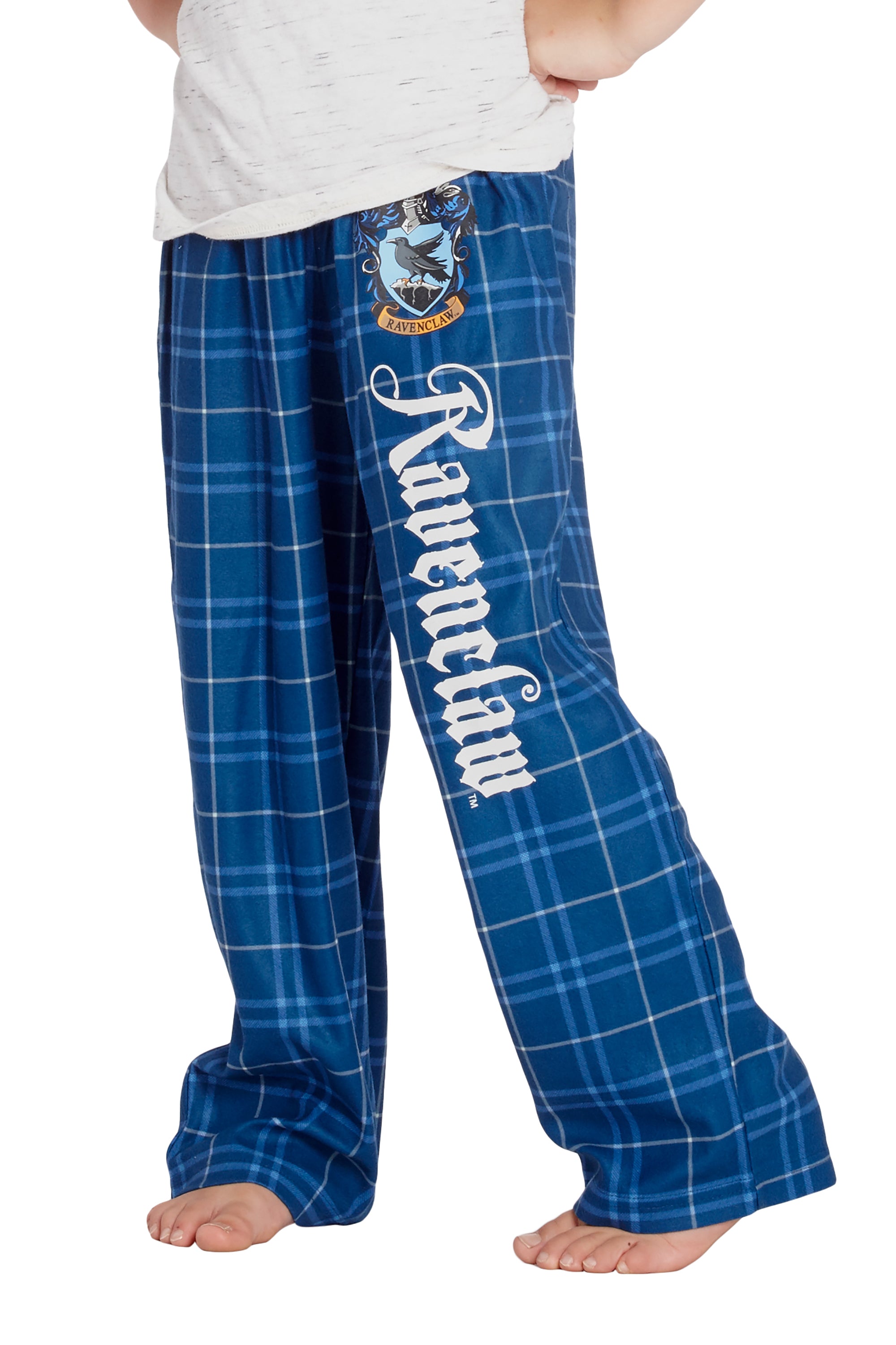 Intimo Harry Potter Boys Houses Plaid Pajama Lounge Pants
