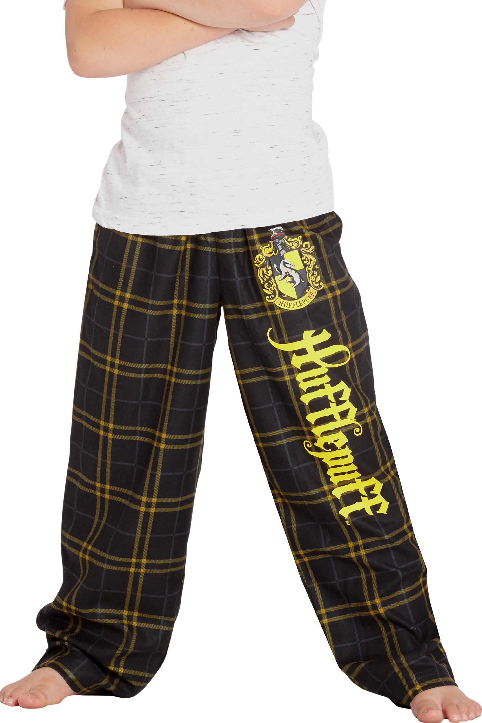 Intimo Harry Potter Boys Houses Plaid Pajama Lounge Pants