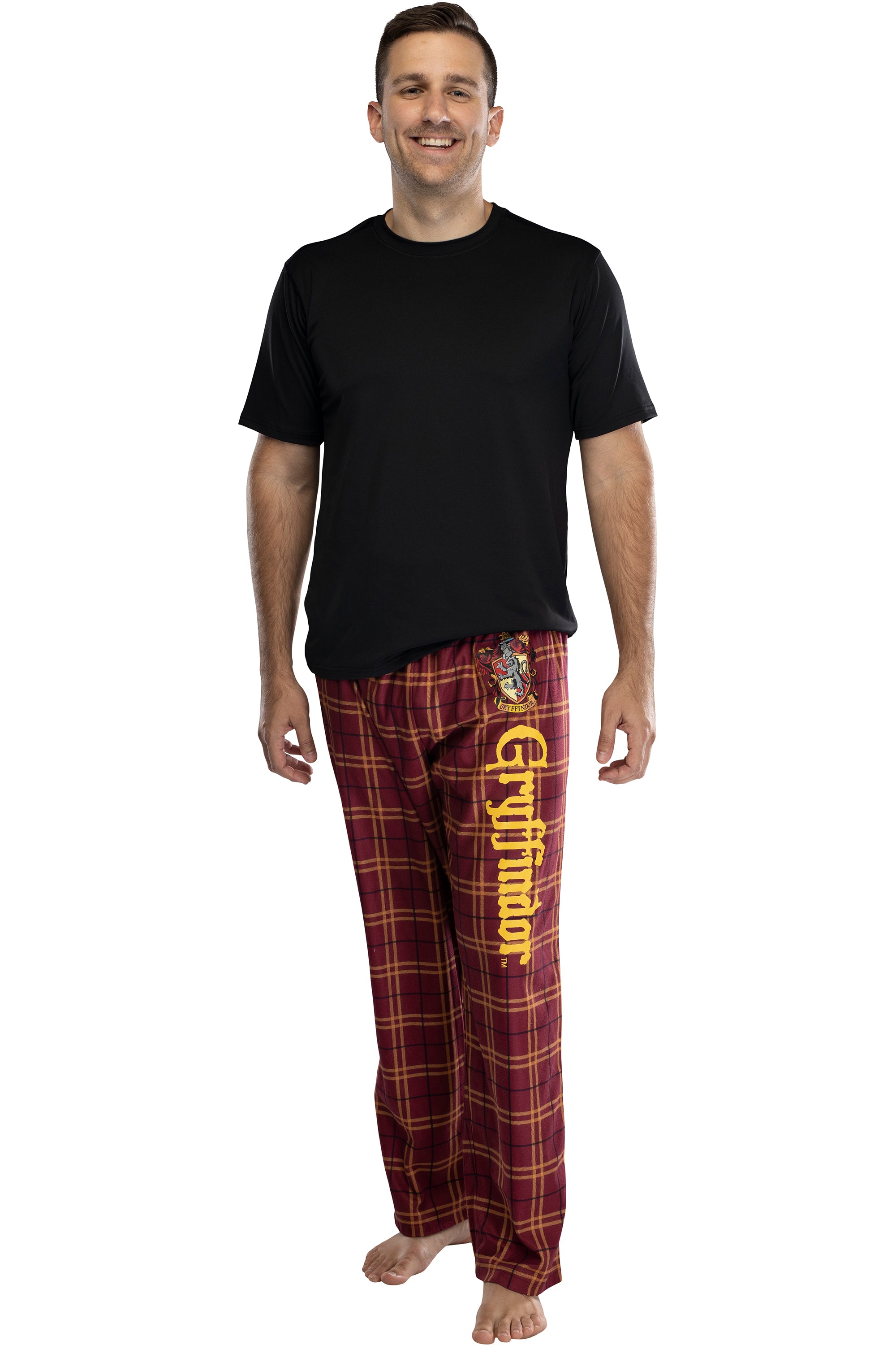 Harry Potter Men's House Pajama Pants Gryffindor Ravenclaw Slytherin Hufflepuff
