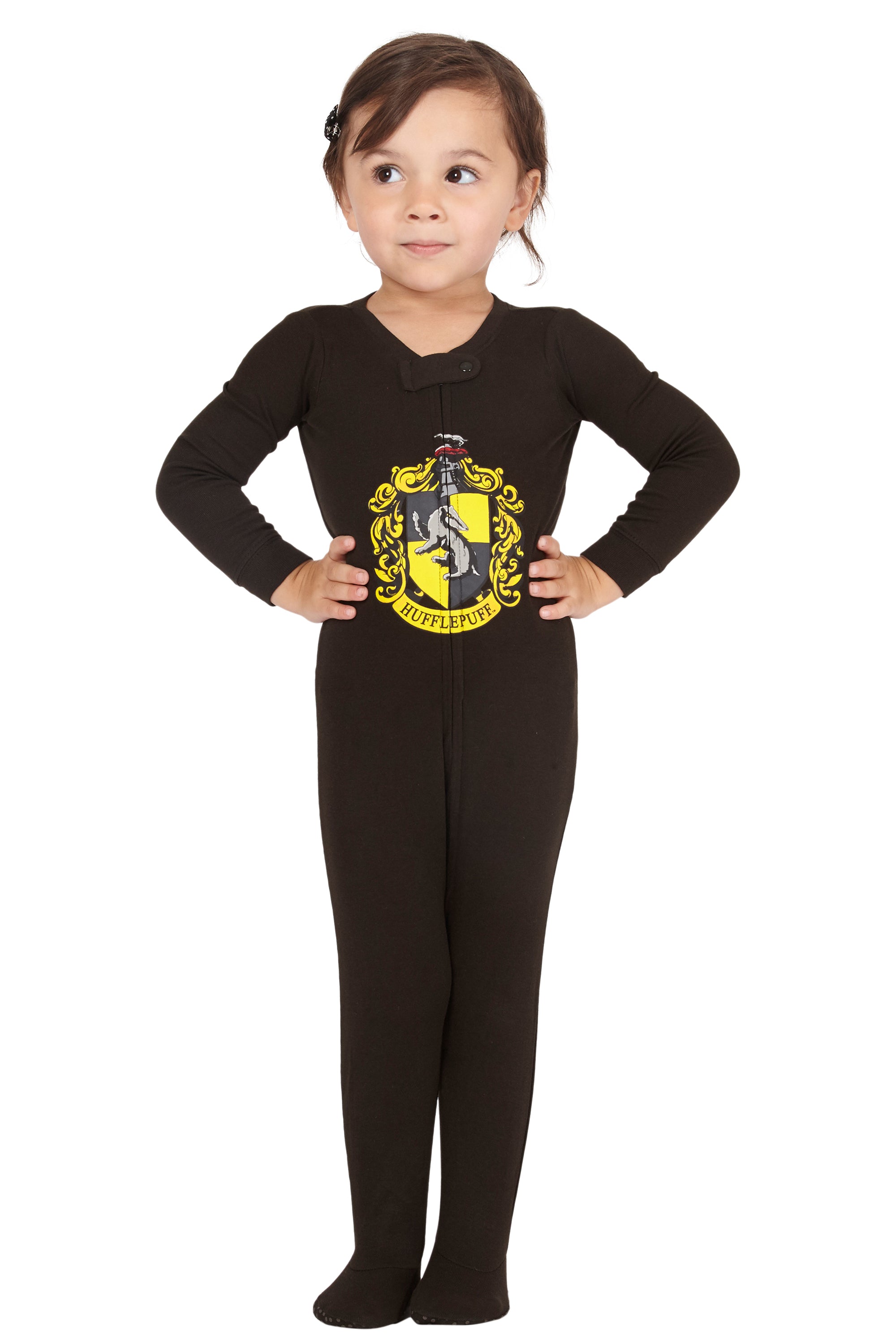Intimo Baby Pajamas Set Footed Jammies Beanie Hogwarts House Gryffindor
