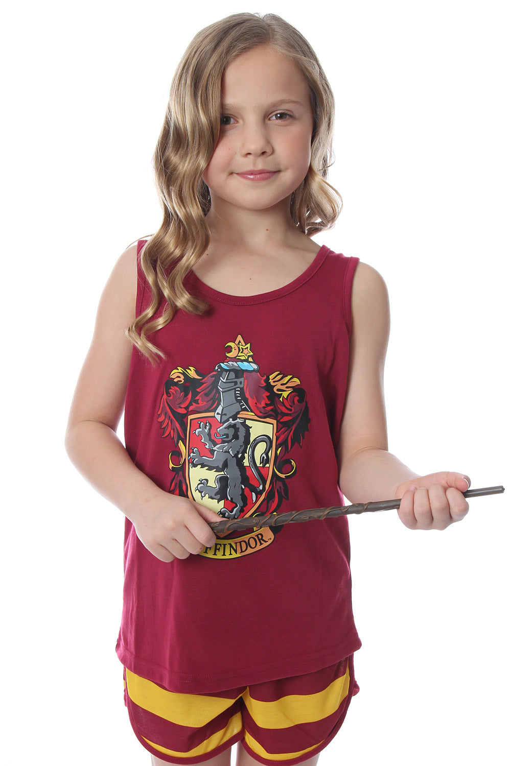 Harry Potter Girls Hogwarts House Tank and Shorts Pajama Set