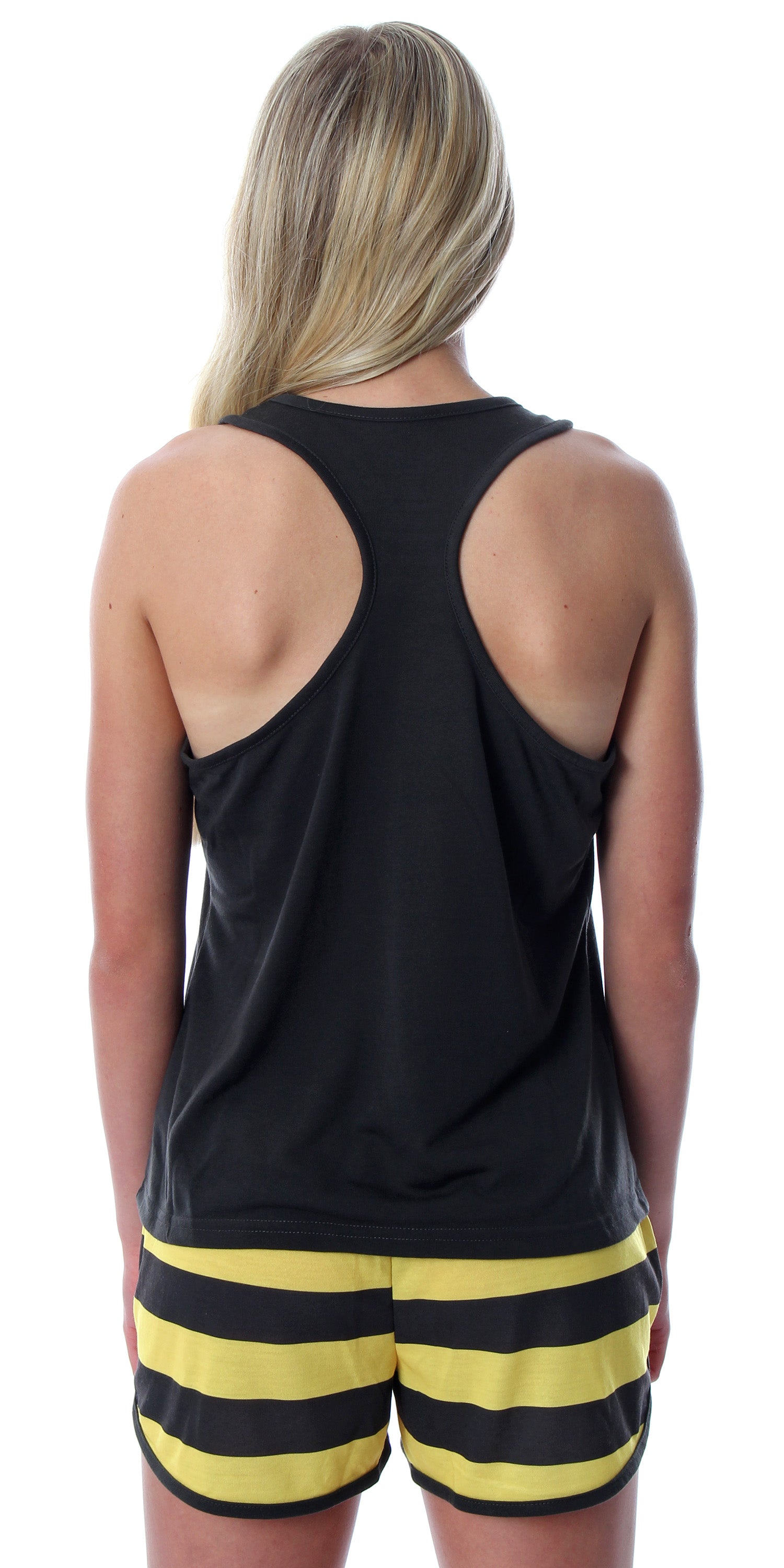 Harry Potter Women's Hogwarts House Crest Racerback Tank and Shorts Pajama Lounge Set