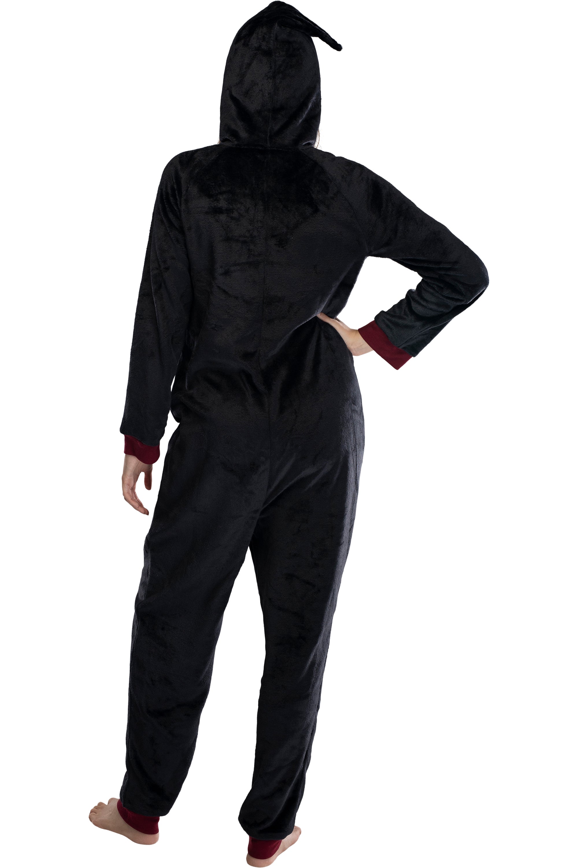 Harry Potter Juniors' Hooded One-Piece Pajama Union Suit