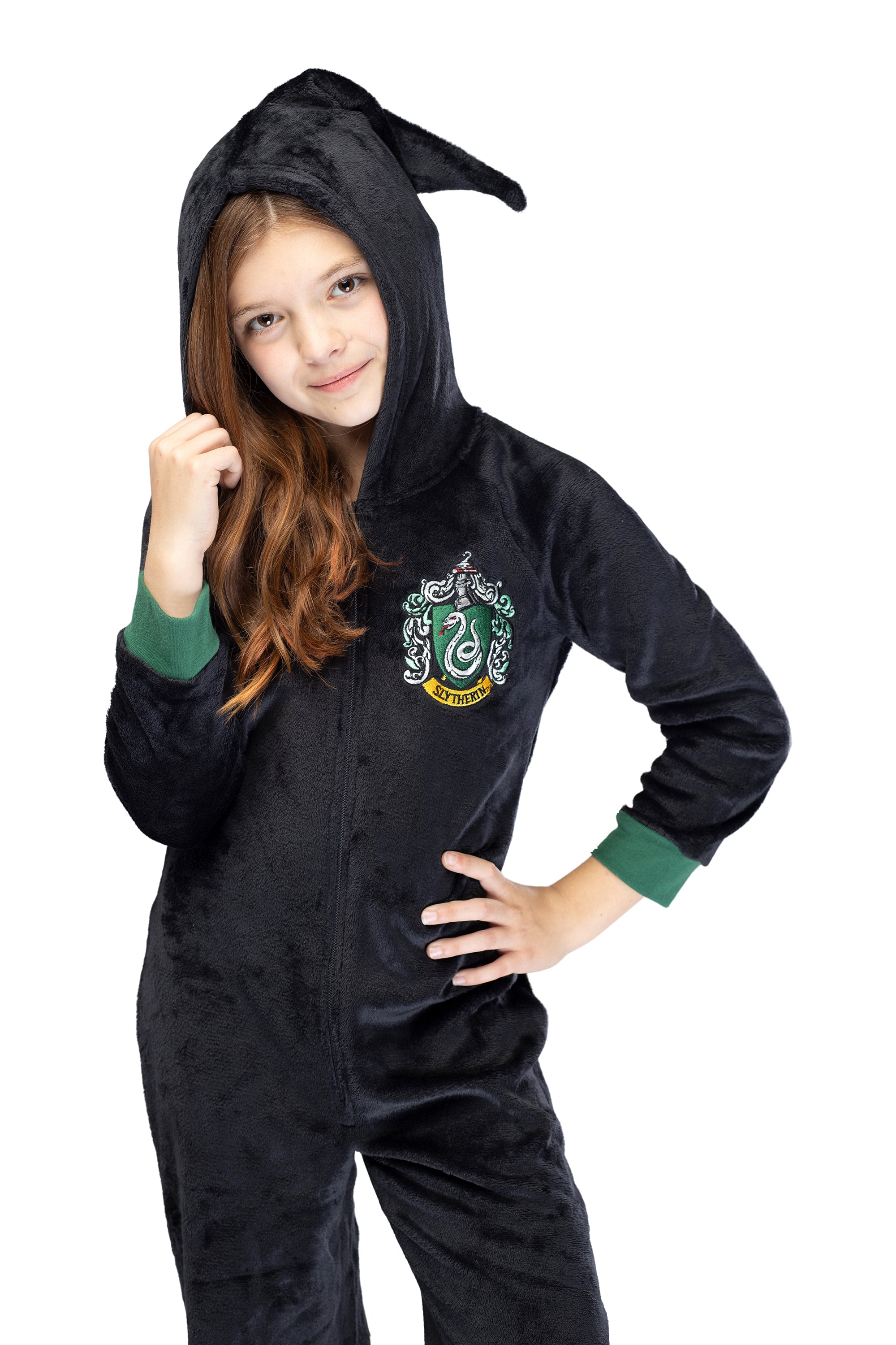 Harry Potter Unisex Kids Hooded Pajama Union Suit