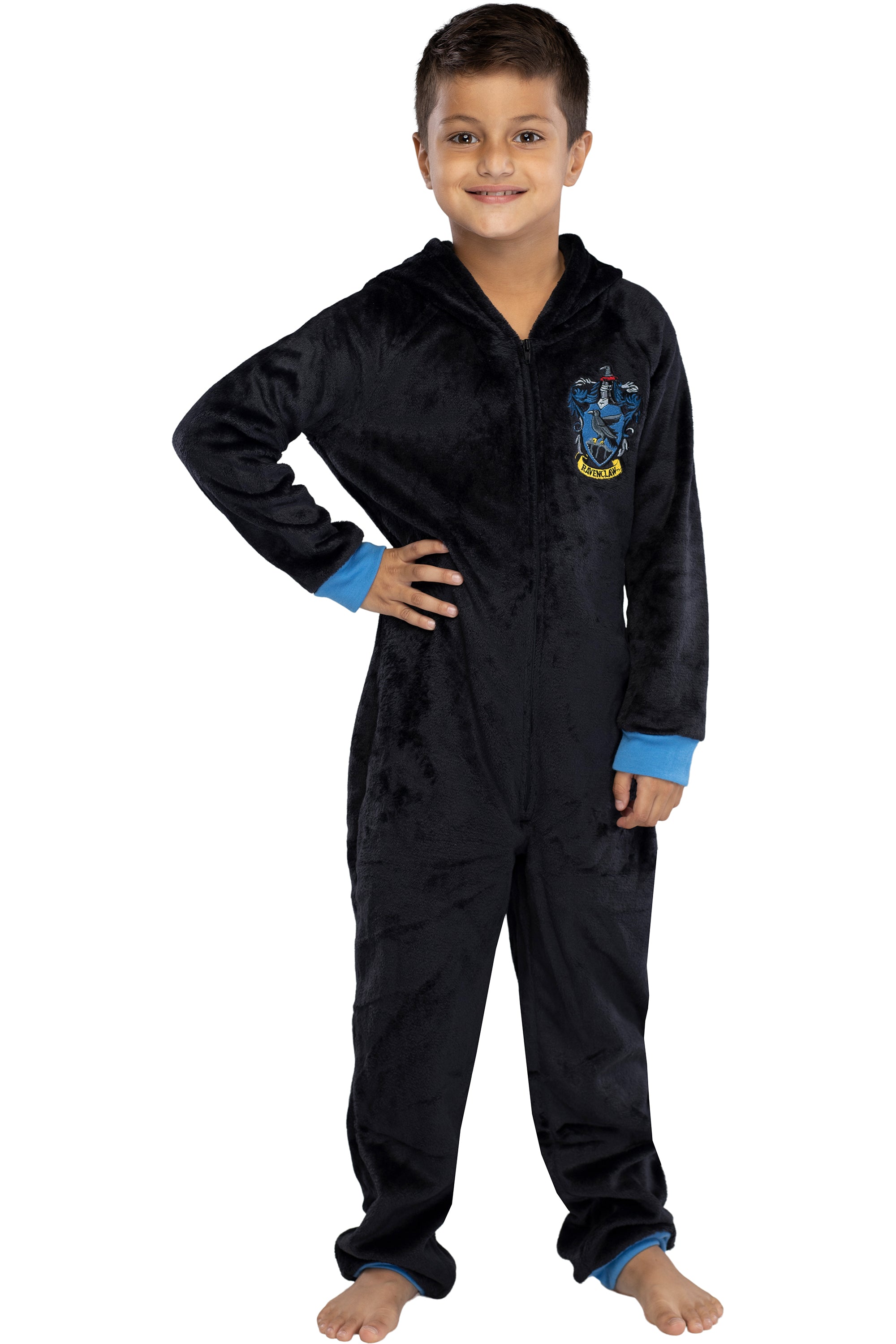 Harry Potter Unisex Kids Hooded Pajama Union Suit