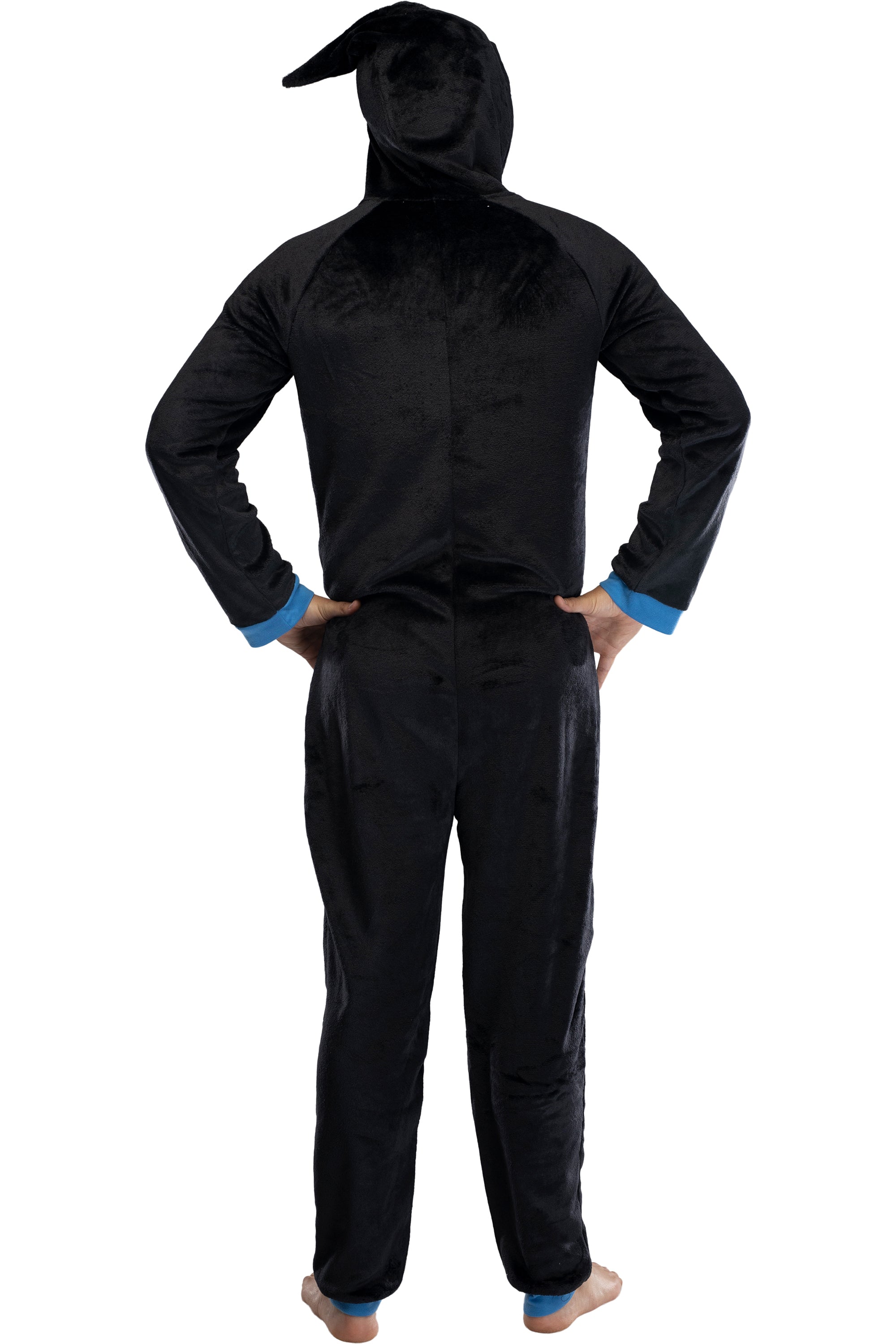 Harry Potter Adult Men's Hooded One-Piece Pajama Union Suit