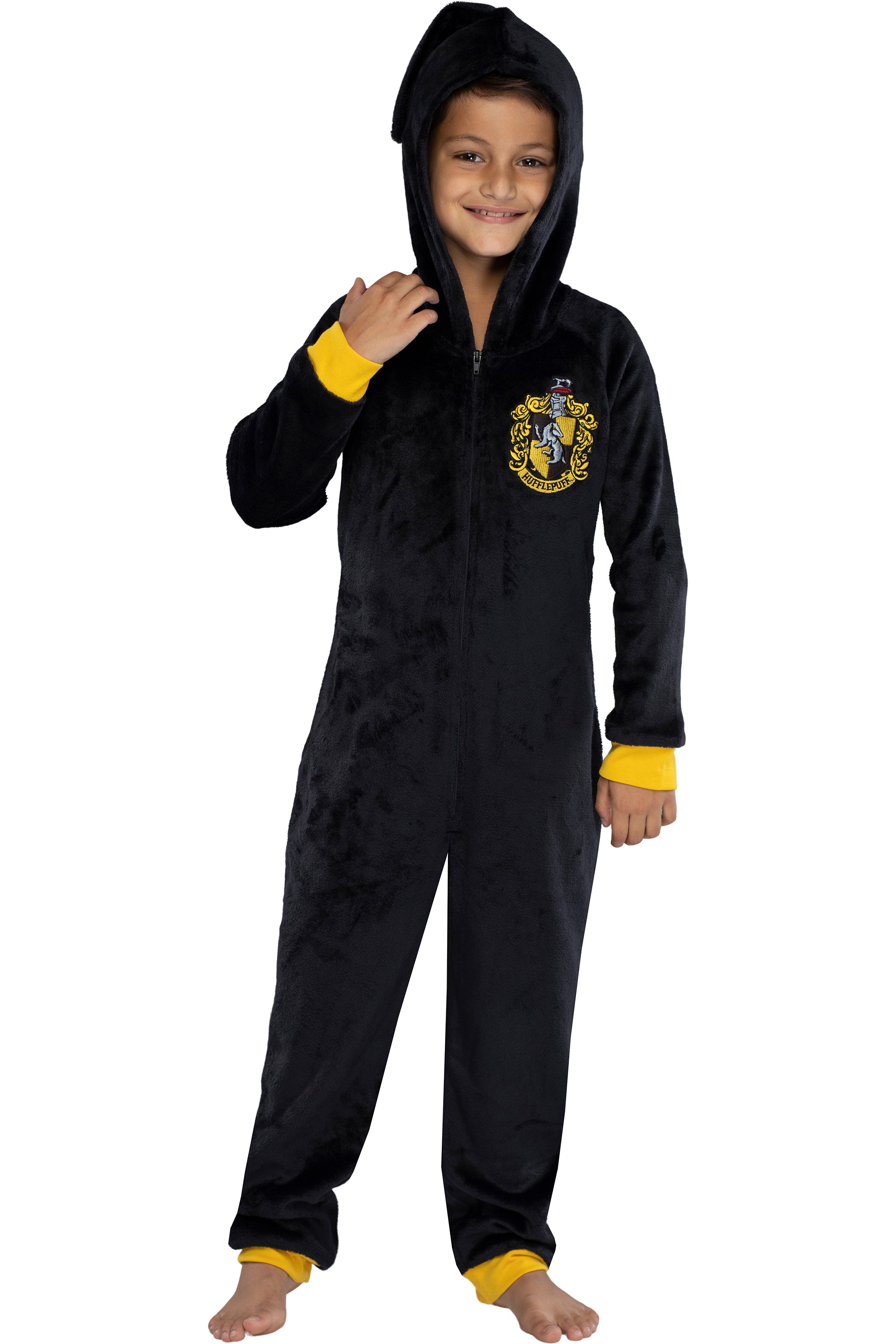 Harry Potter Unisex Kids Hooded Pajama Union Suit