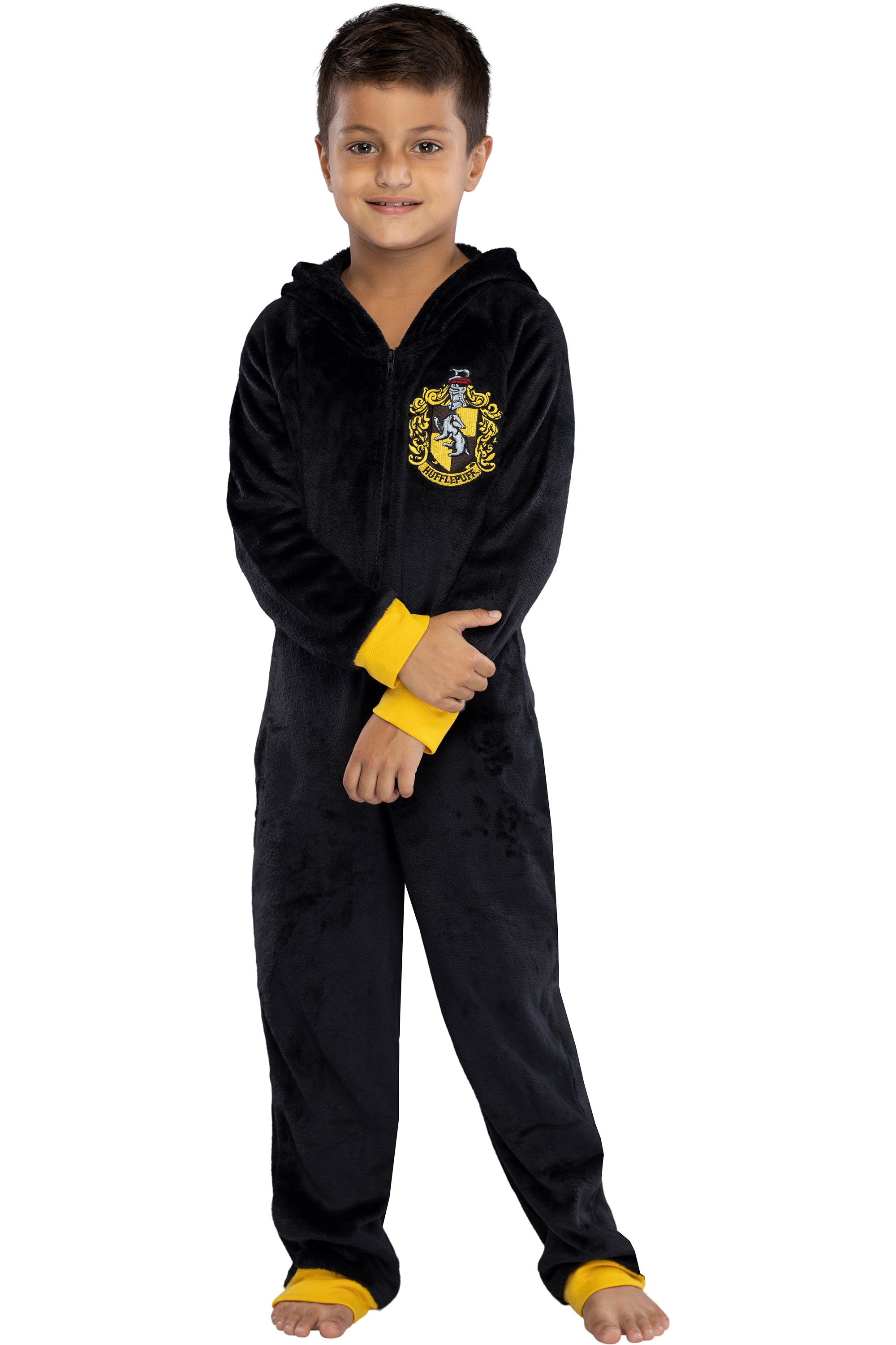 Harry Potter Unisex Kids Hooded Pajama Union Suit