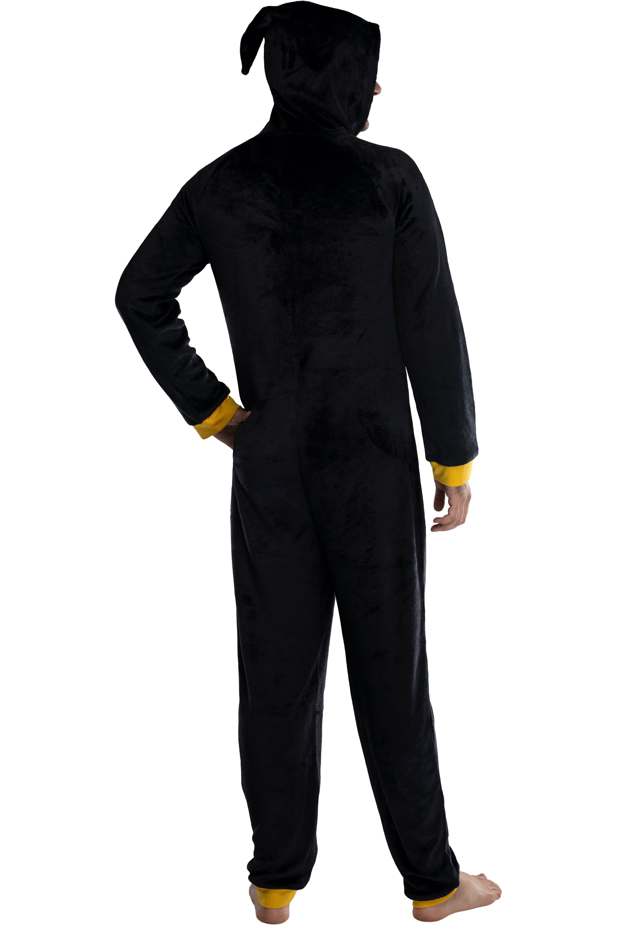 Harry Potter Adult Men's Hooded One-Piece Pajama Union Suit