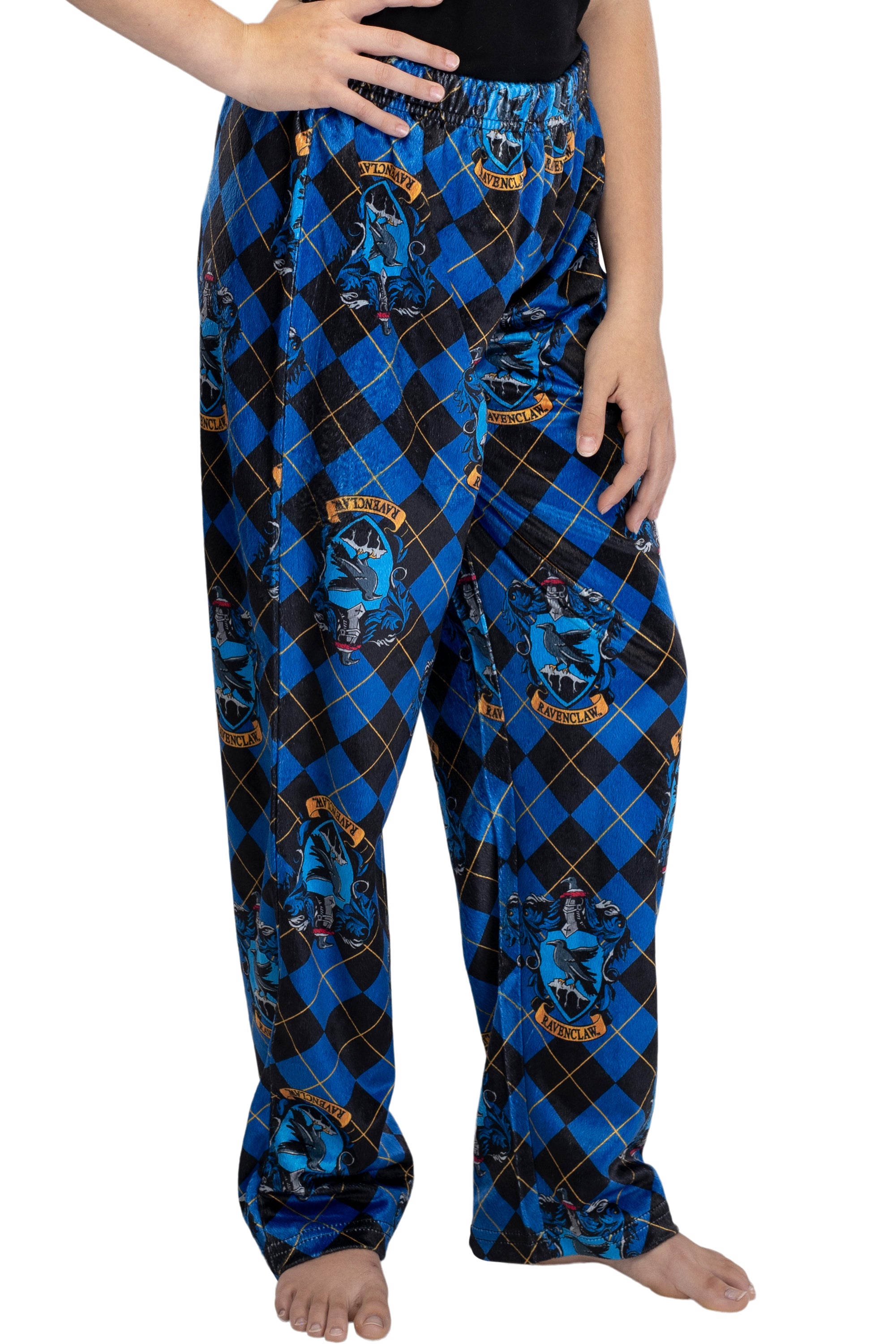 Harry Potter Big Girls Hogwarts Houses Crest Lounge Pants Pajamas