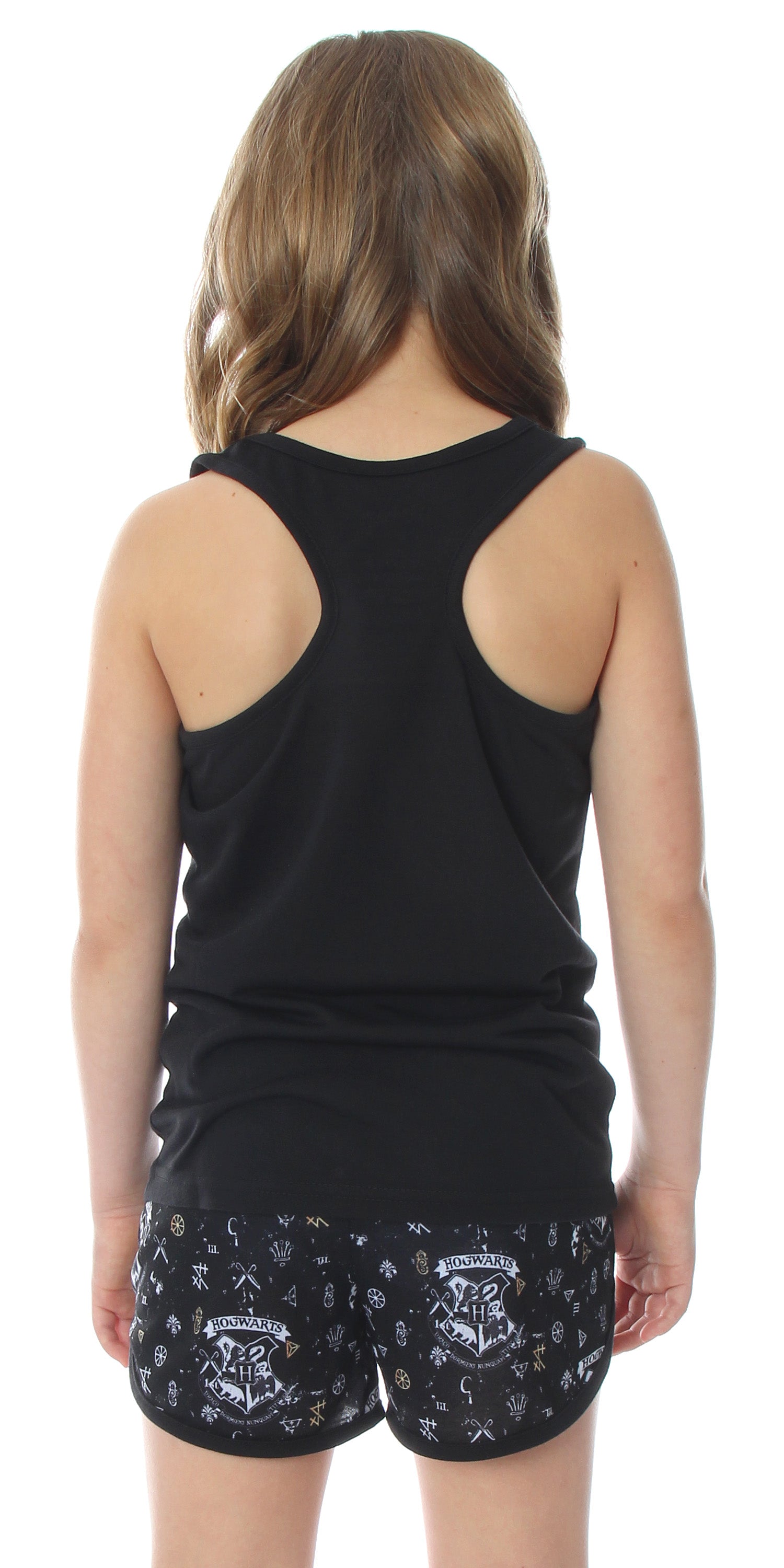 Harry Potter Girls Hogwarts House Tank and Shorts Pajama Set