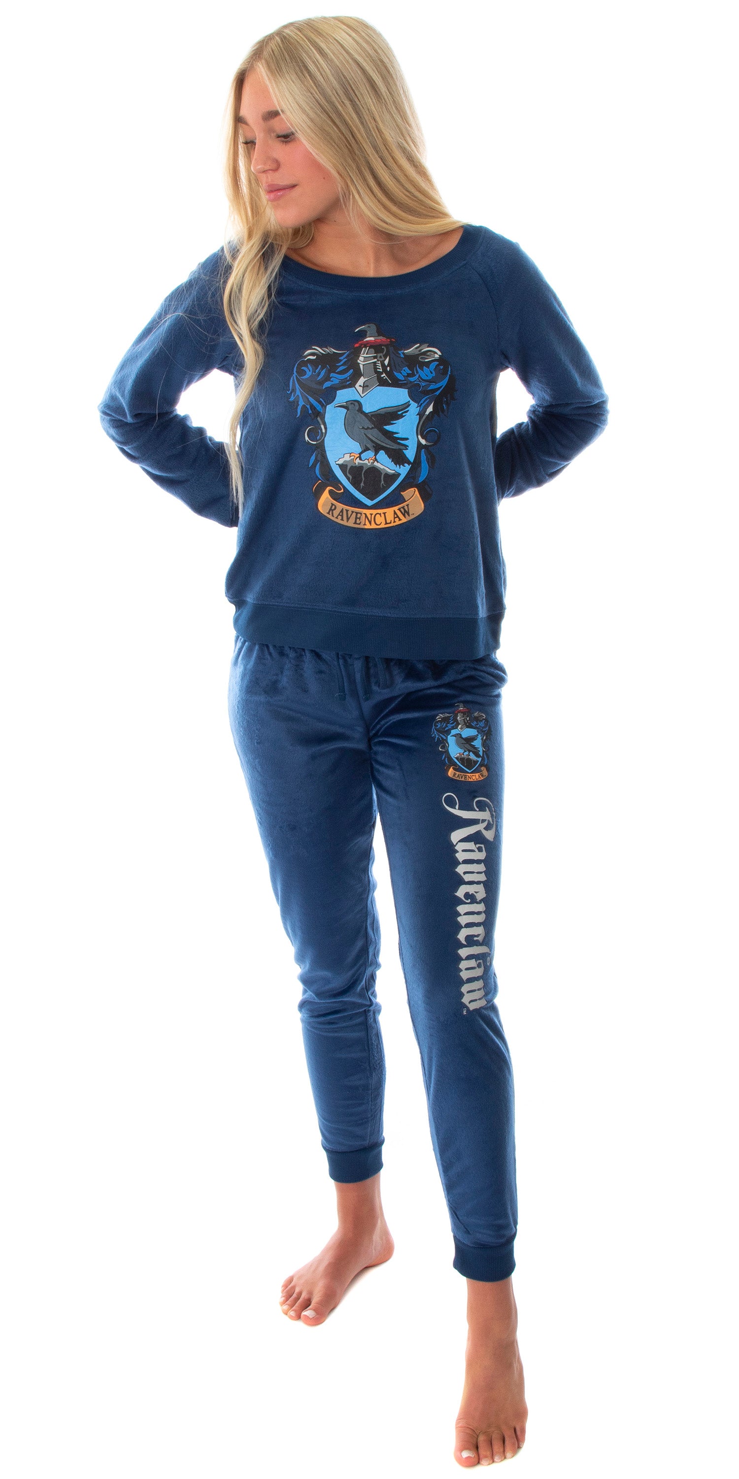 Harry Potter Juniors' Hogwart Castle Jogger Pajama Set - All 4 Houses Available