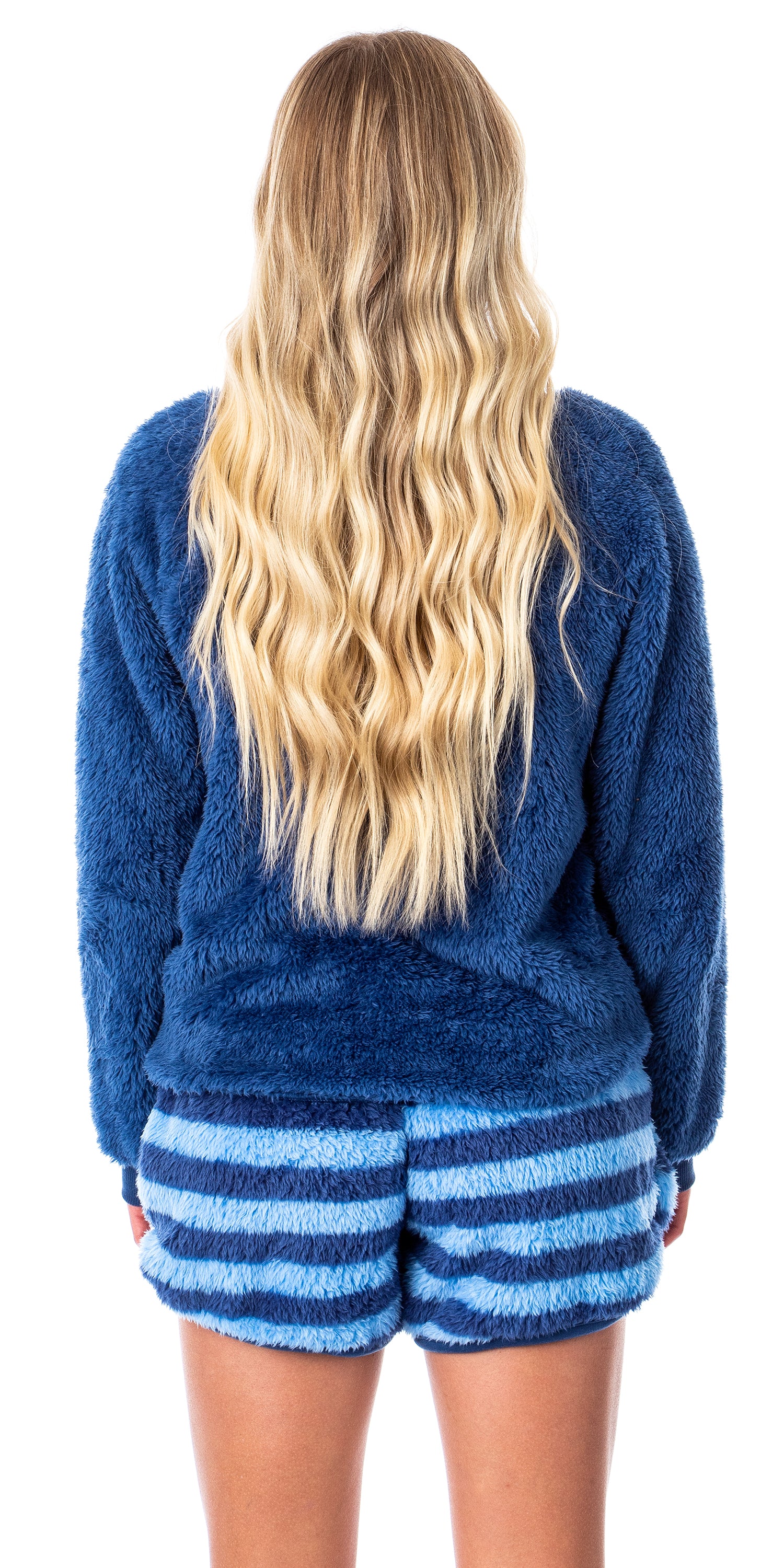 Harry Potter Womens' Sweater and Shorts Sleep Pajama Set-All Houses