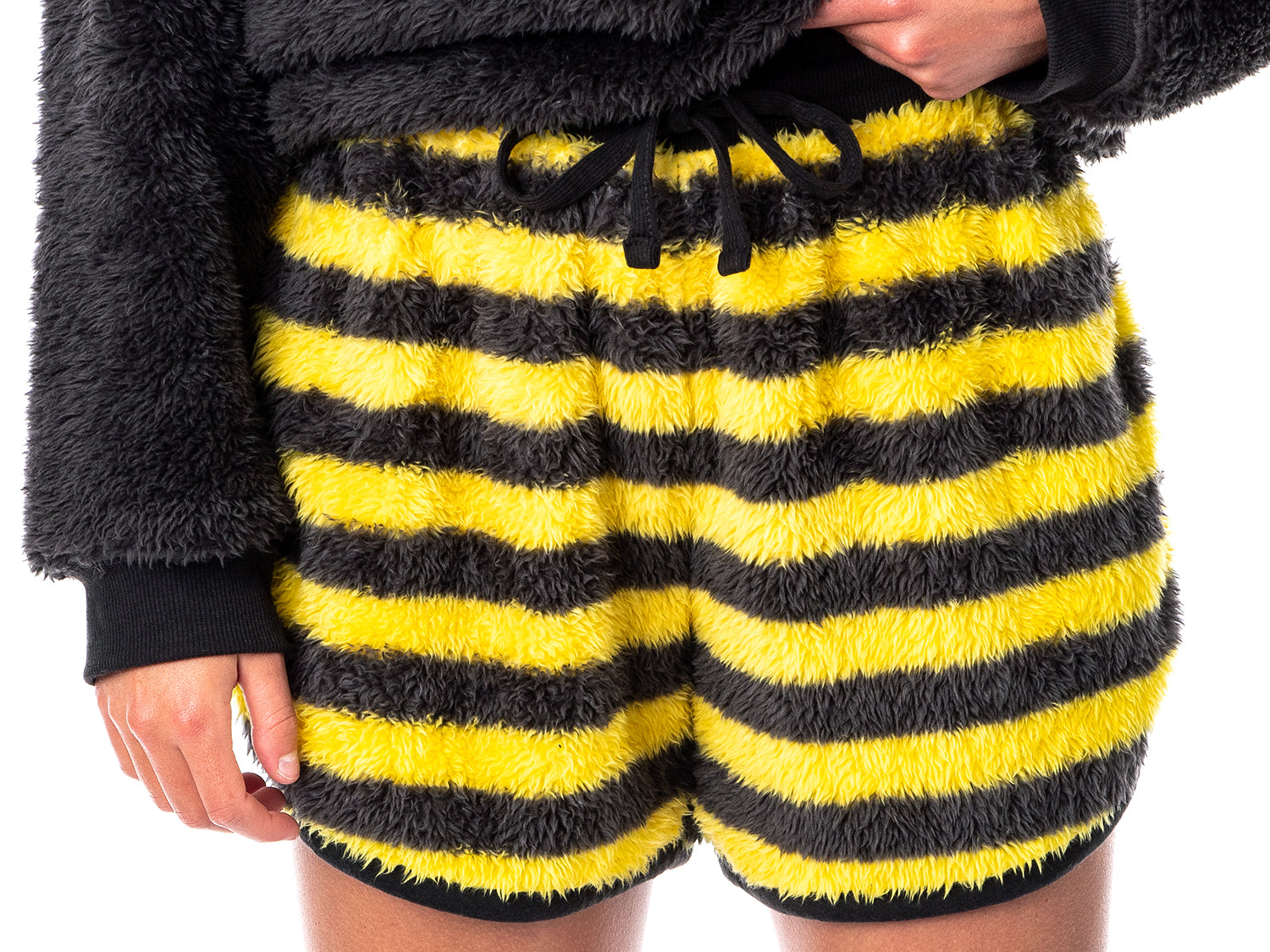 Harry Potter Womens' Sweater and Shorts Sleep Pajama Set-All Houses