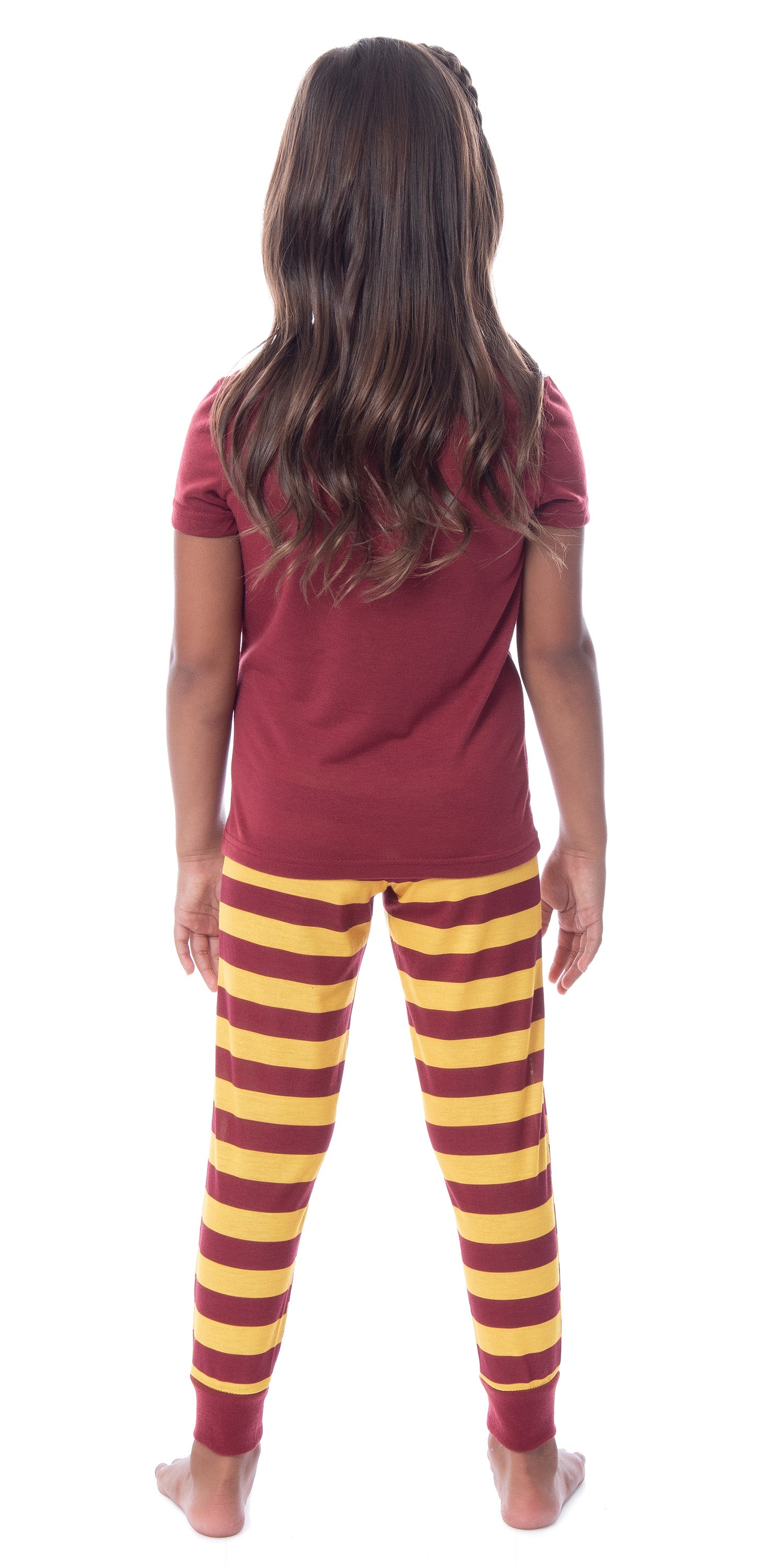Harry Potter Big Girls' Hogwarts House Crest Jogger Pajama Set-All Houses