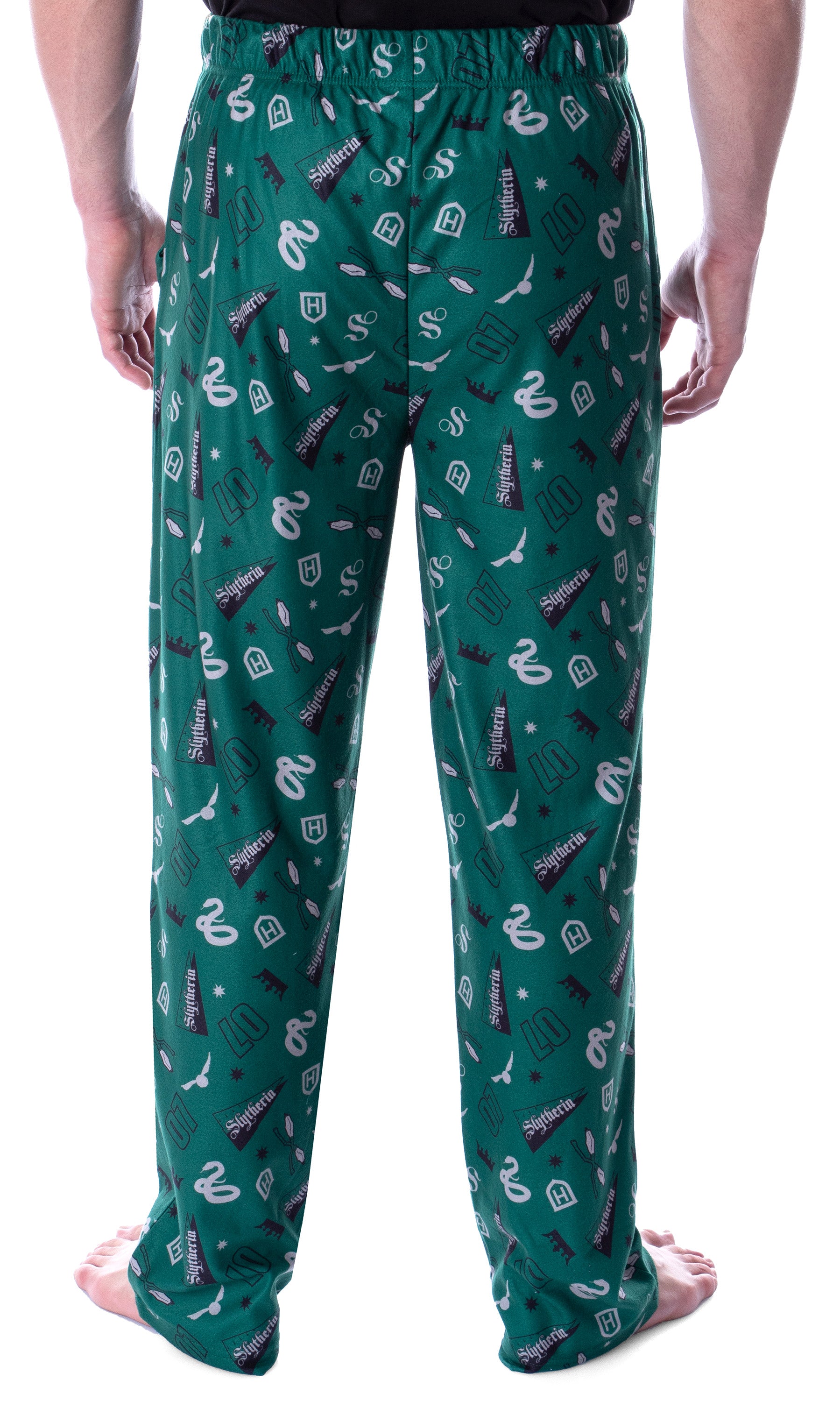 Harry Potter Adult Men's Quidditch House Pajama Pants - 4 Houses Available