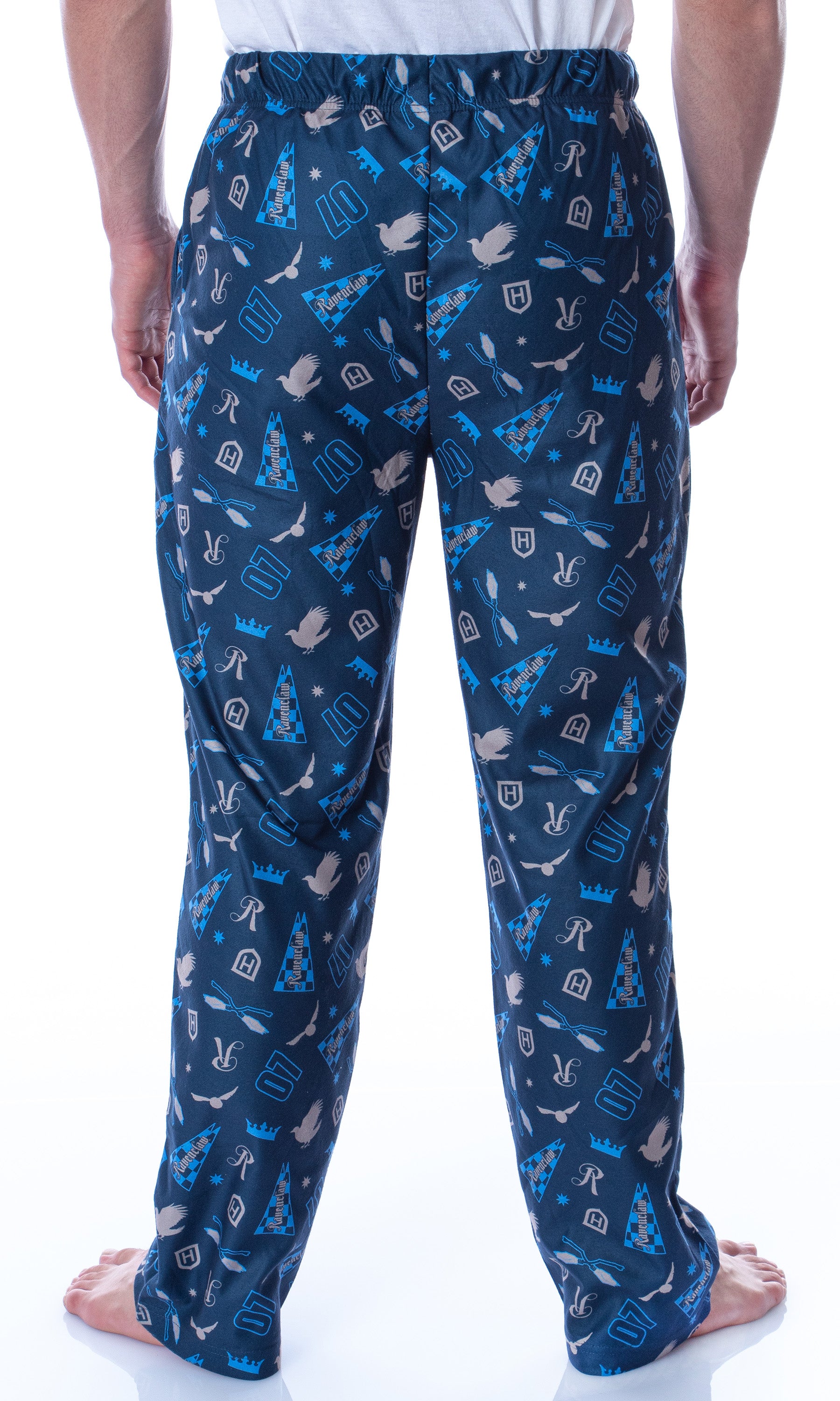 Harry Potter Adult Men's Quidditch House Pajama Pants - 4 Houses Available