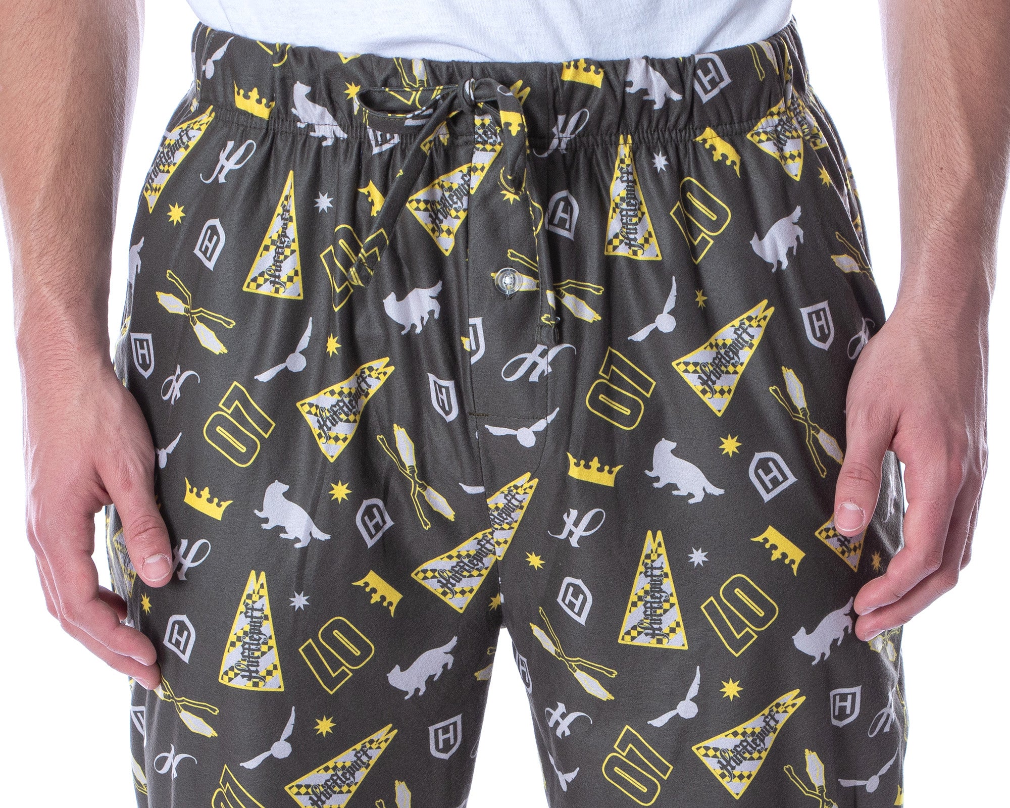 Harry Potter Adult Men's Quidditch House Pajama Pants - 4 Houses Available