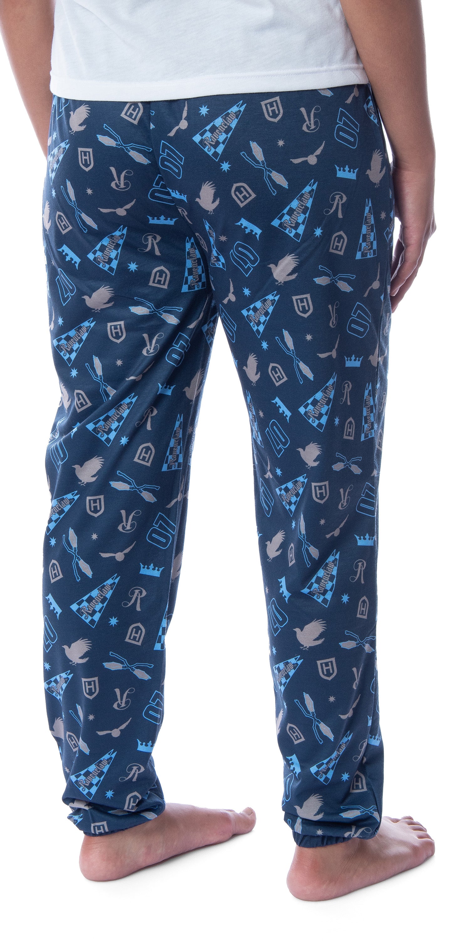 Harry Potter Womens' Hogwarts House Sleep Jogger Pajama Pants-All Houses
