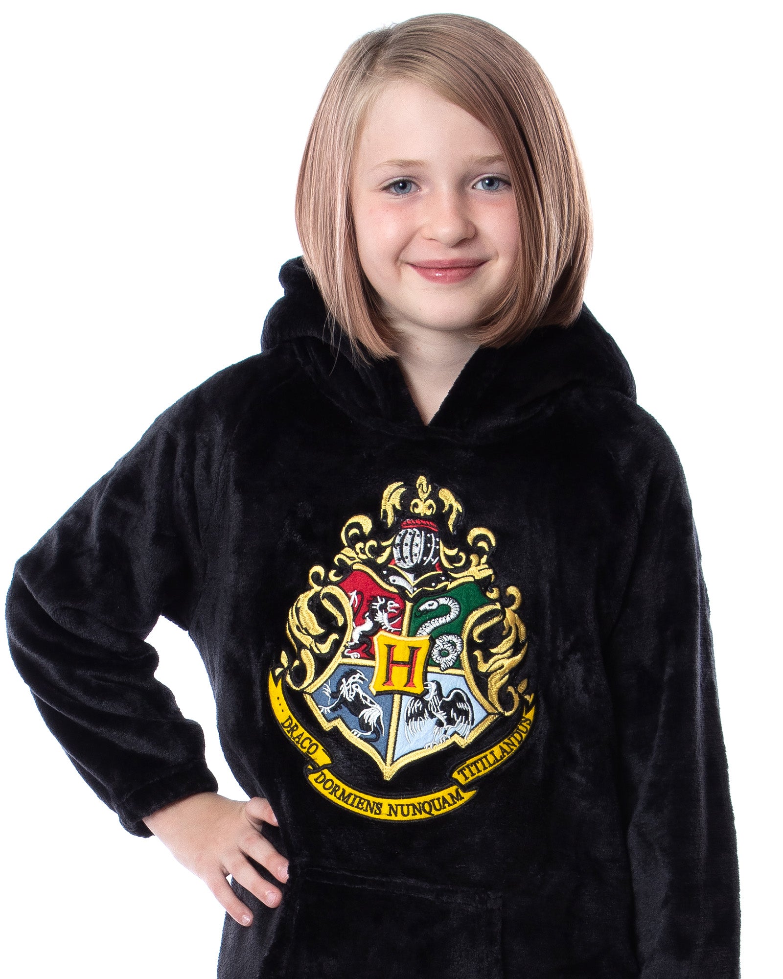 Harry Potter Hogwarts Costume Kids Wearable Blanket Pullover Robe