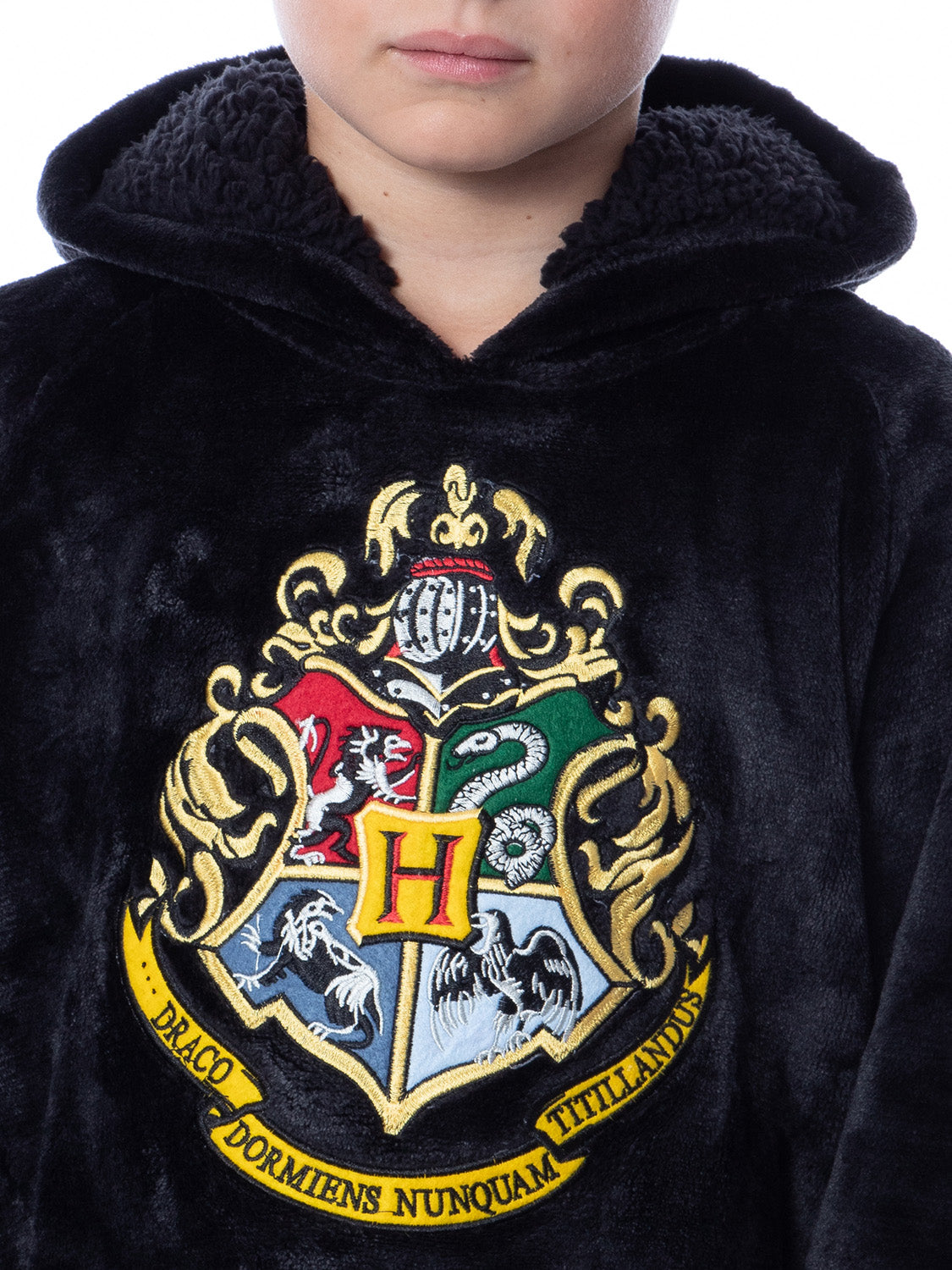 Harry Potter Hogwarts Costume Kids Wearable Blanket Pullover Robe