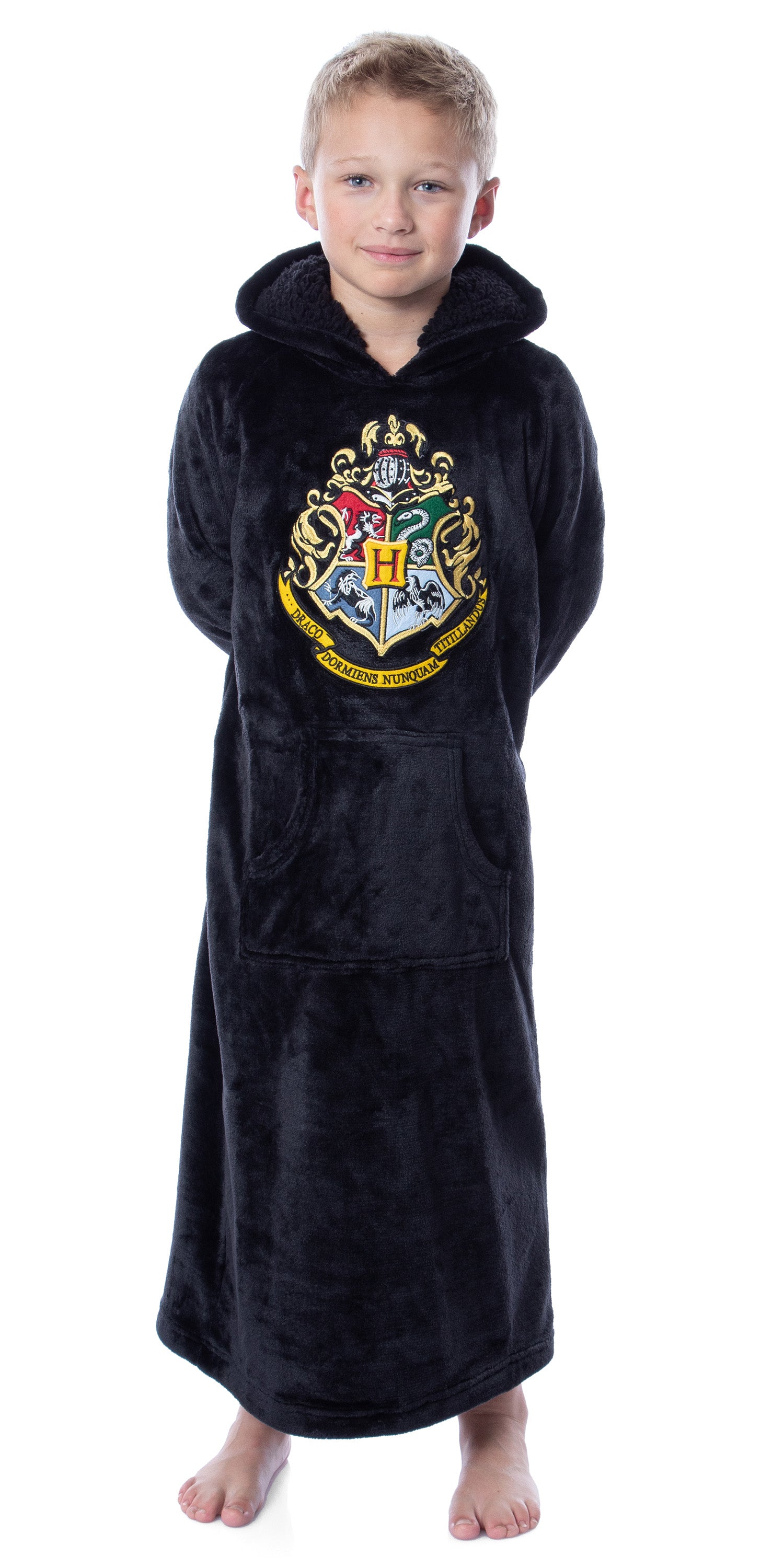 Harry Potter Hogwarts Costume Kids Wearable Blanket Pullover Robe