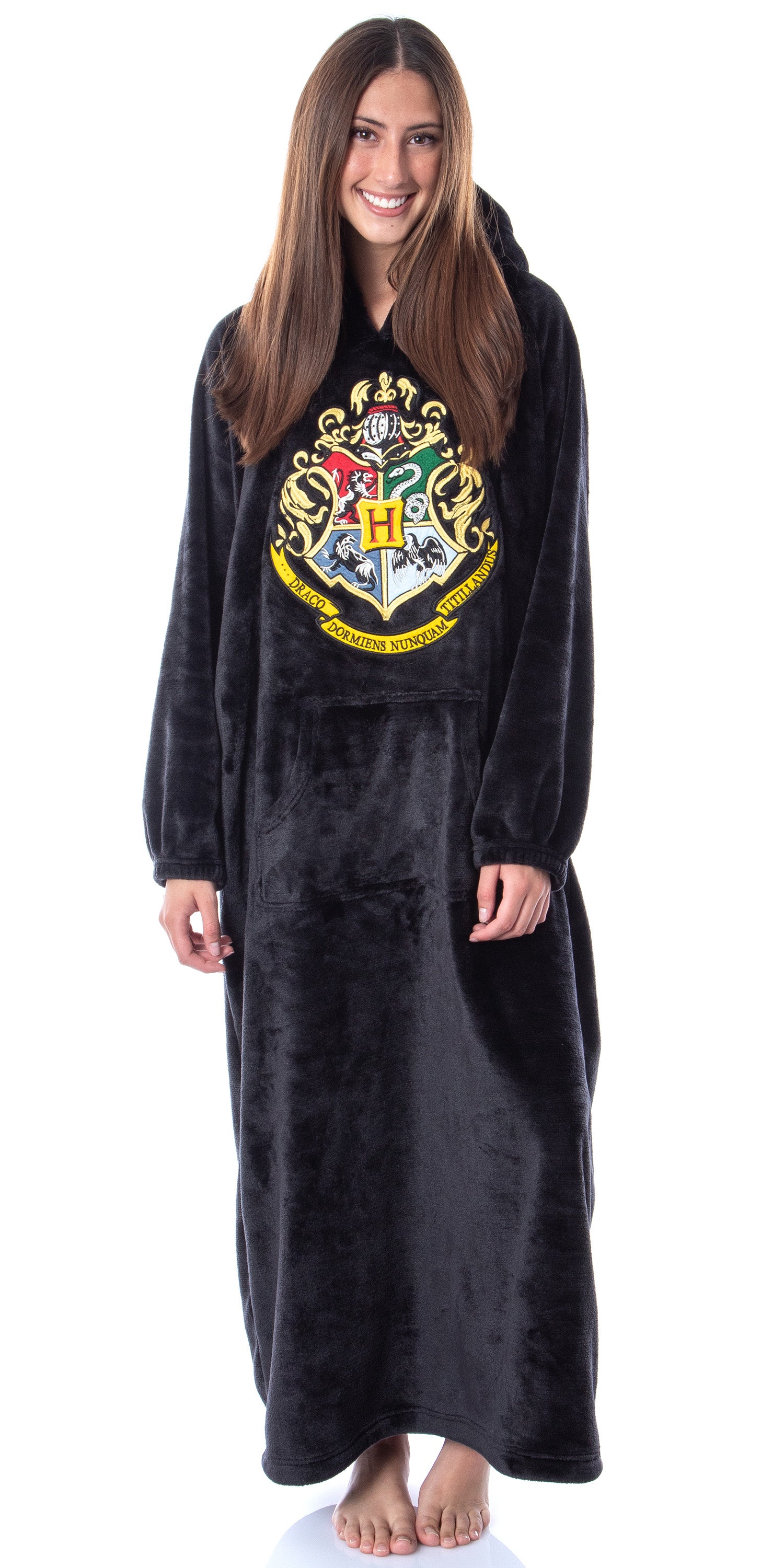 Harry Potter Hogwarts Castle Mens' Wearable Blanket Pullover Robe