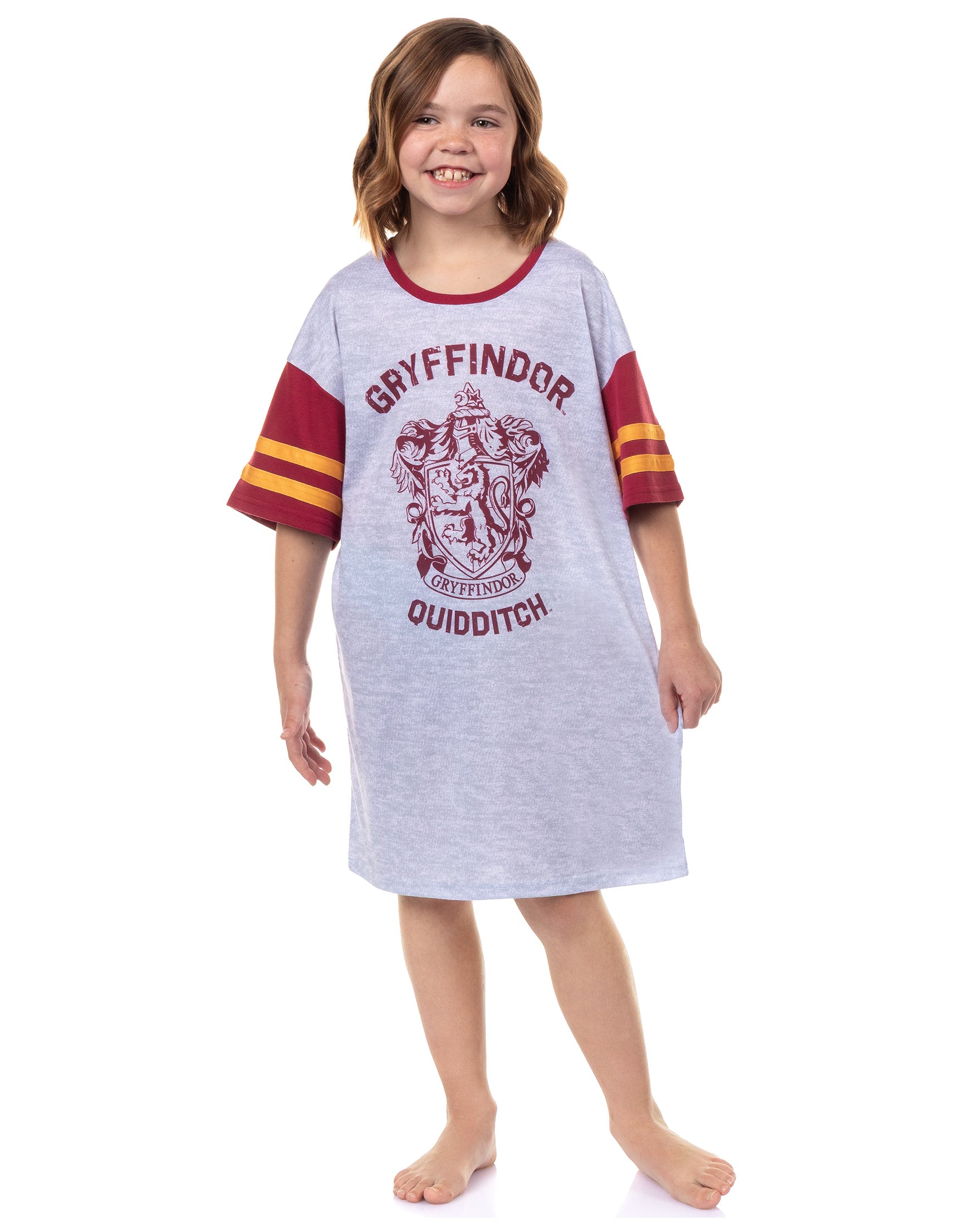 Harry Potter Nightgown Girls' House Crest Sleep Shirt