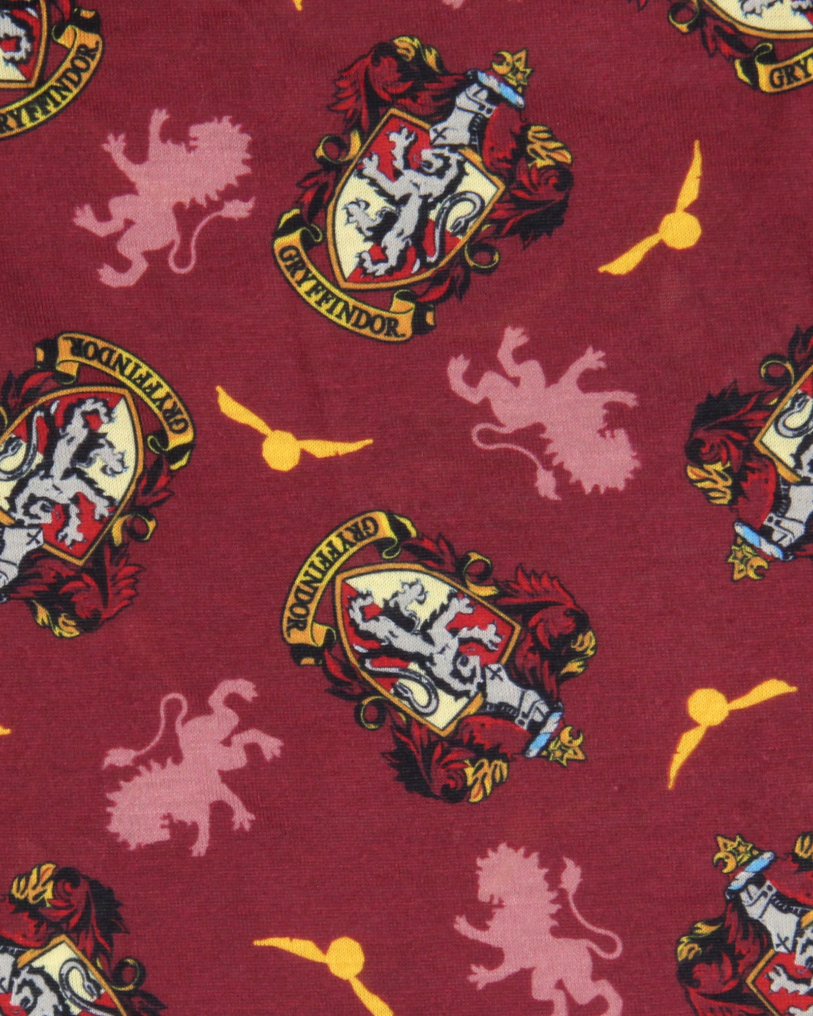 Harry Potter Boys' Hogwarts All Houses Sleep Pajama Set Shorts