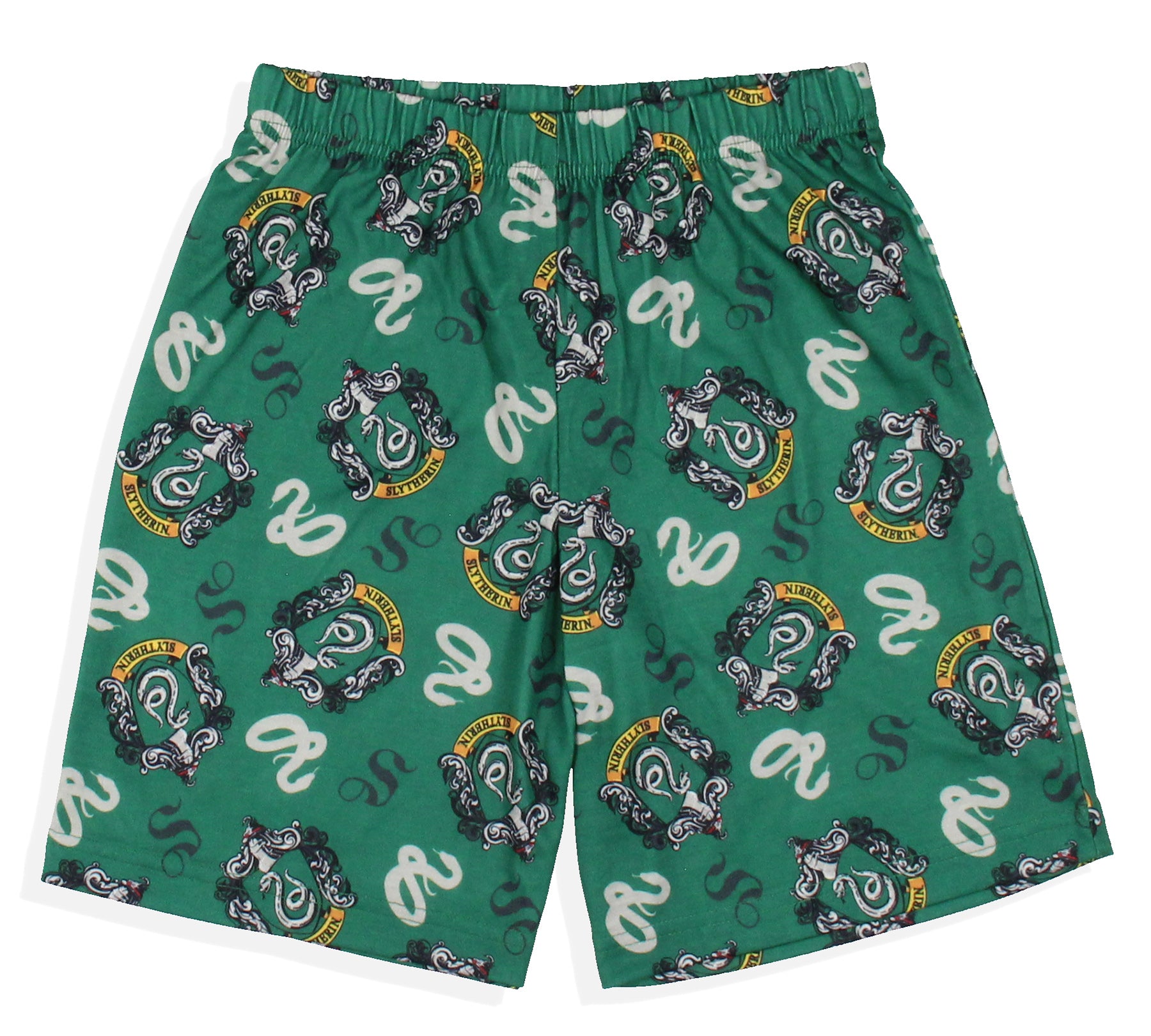Harry Potter Boys' Hogwarts All Houses Sleep Pajama Set Shorts