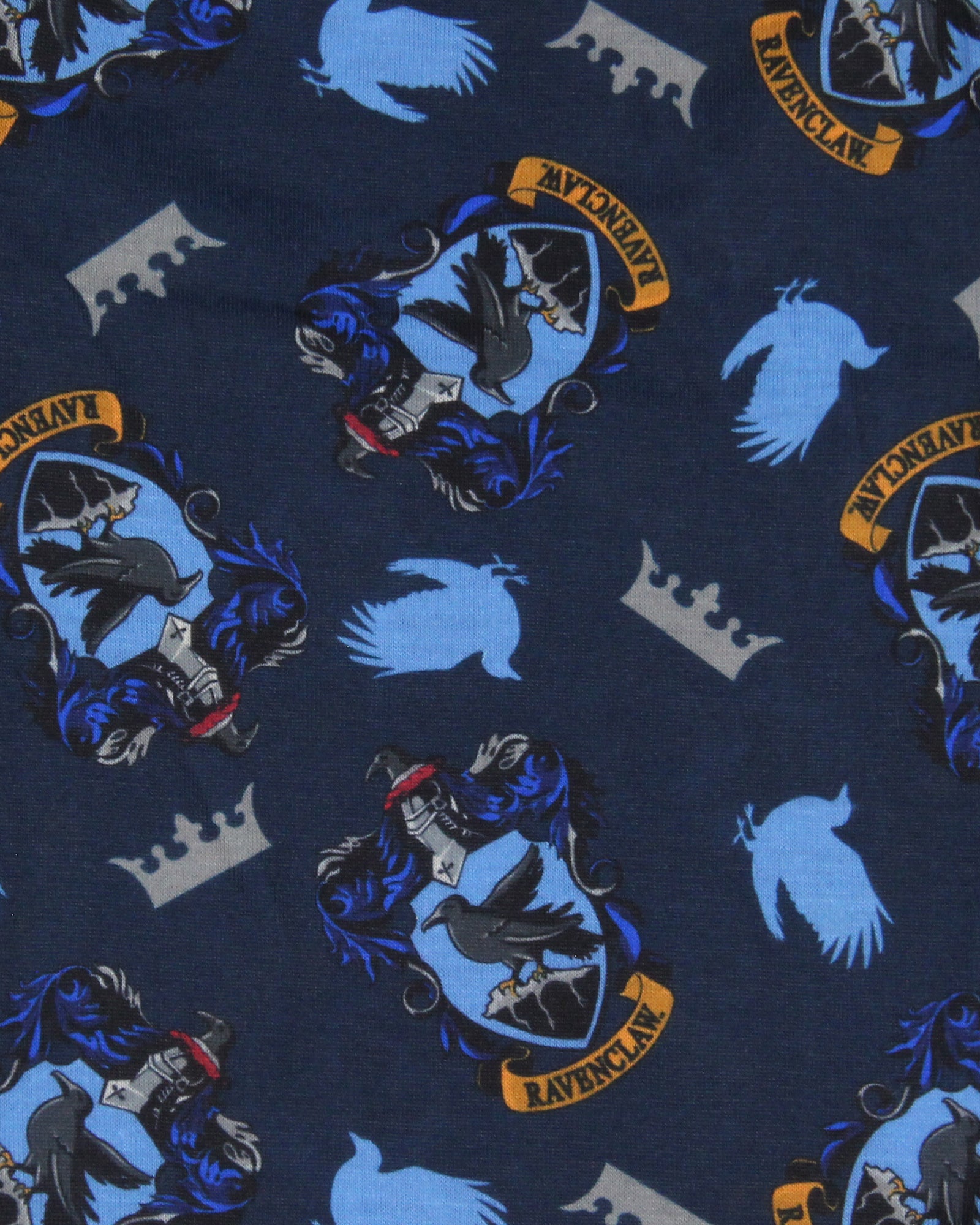 Harry Potter Boys' Hogwarts All Houses Sleep Pajama Set Shorts(Ravenclaw, 18/20)