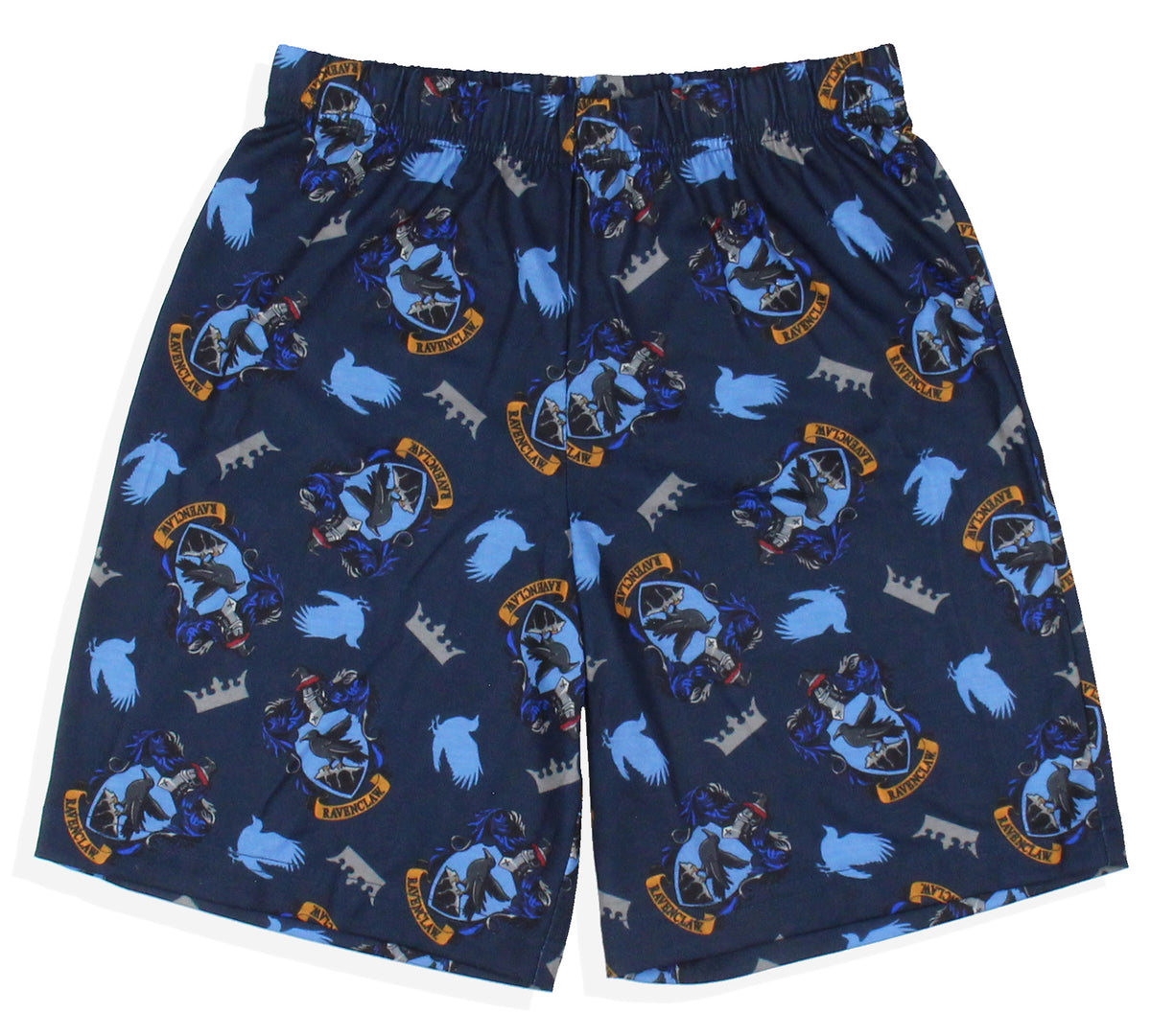 Harry Potter Boys' Hogwarts All Houses Sleep Pajama Set Shorts