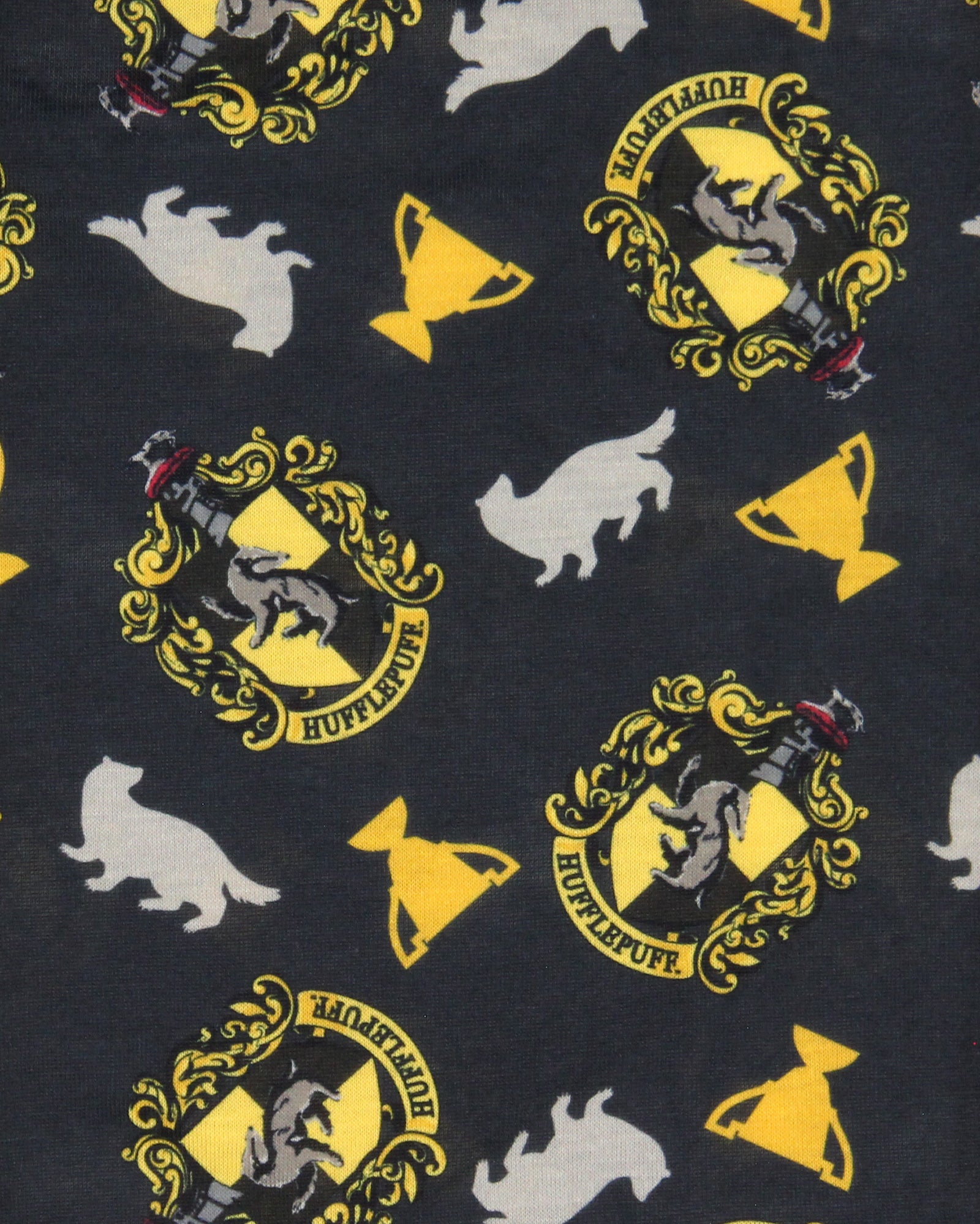 Harry Potter Boys' Hogwarts All Houses Sleep Pajama Set Shorts