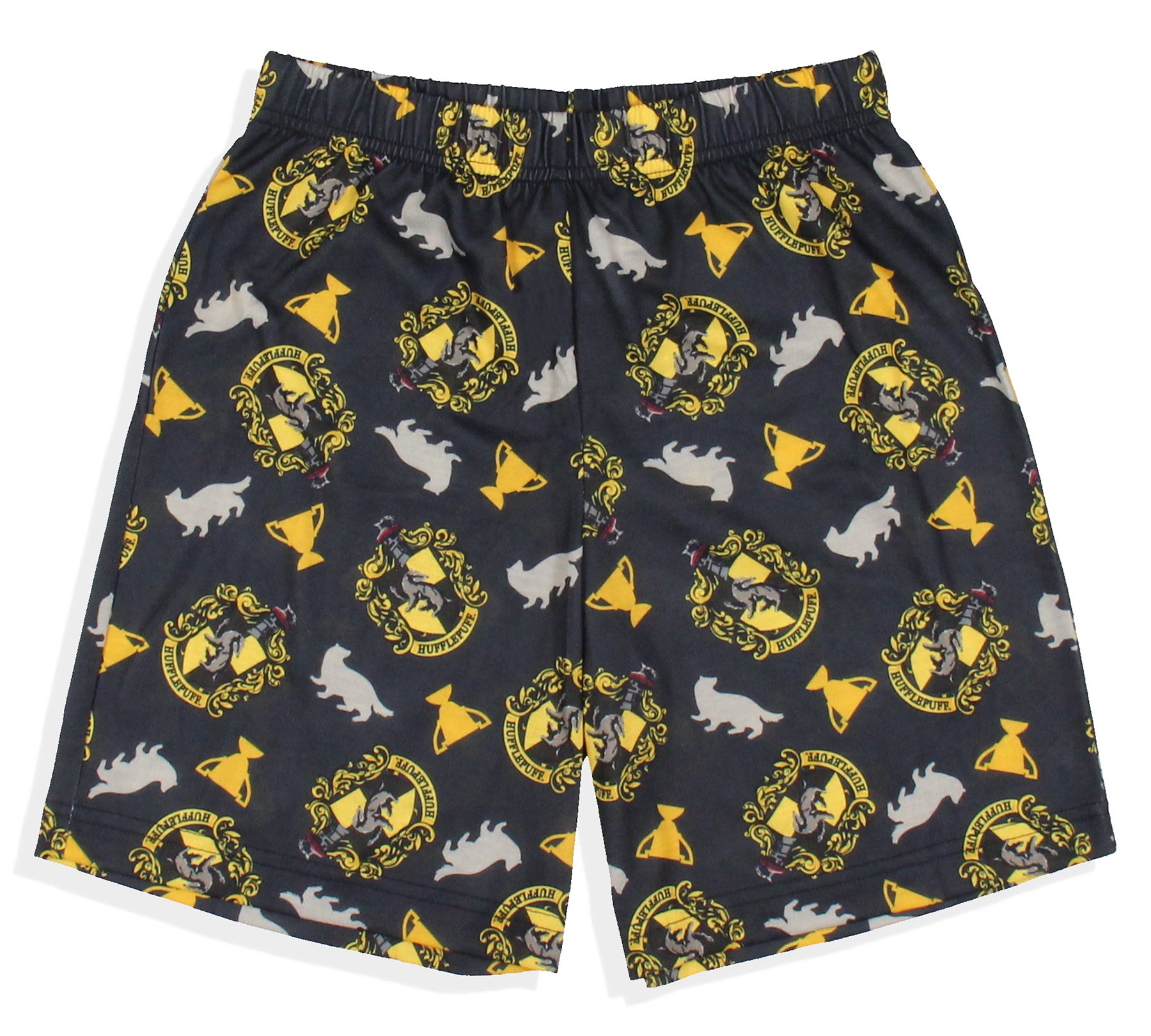 Harry Potter Boys' Hogwarts All Houses Sleep Pajama Set Shorts