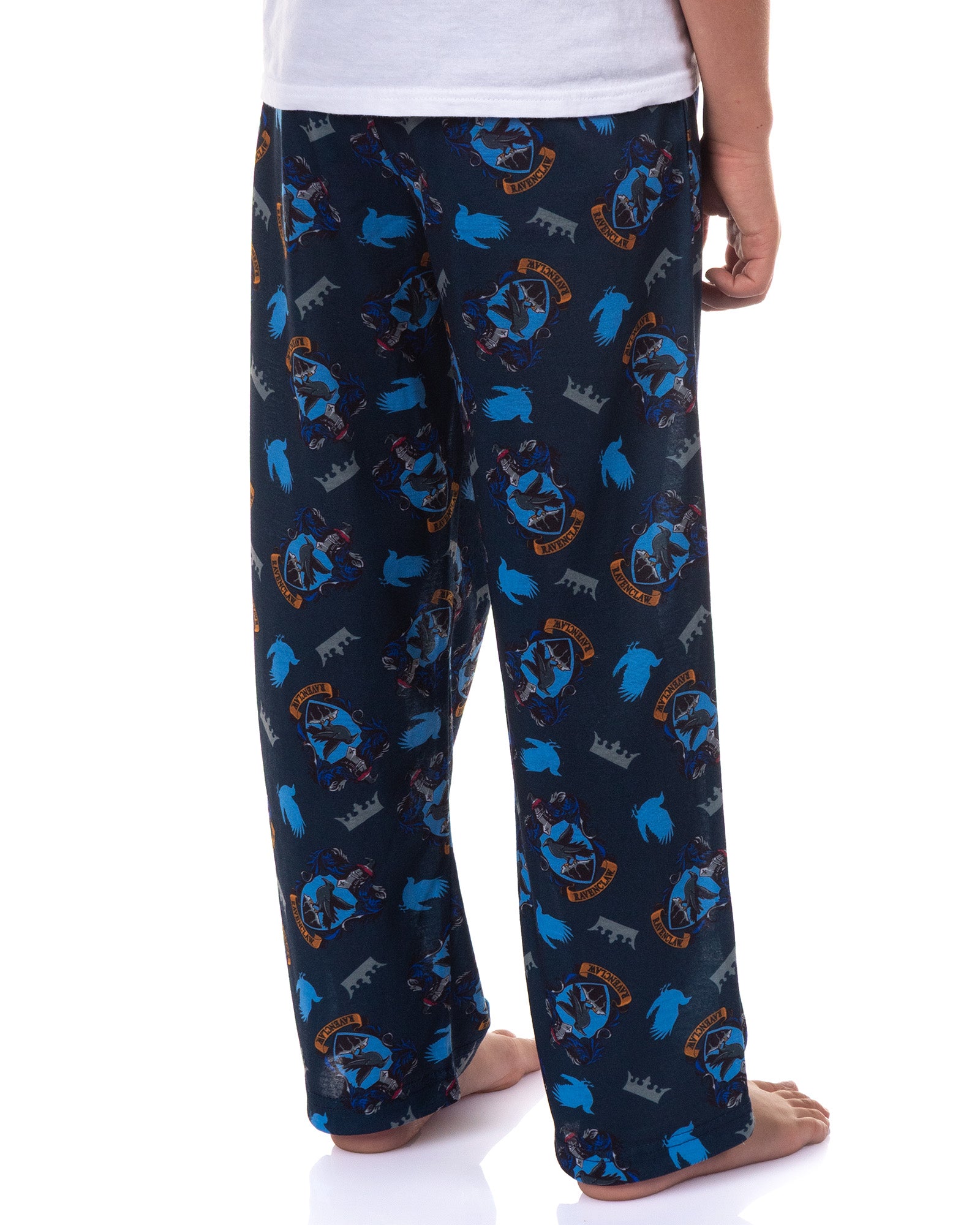 Harry Potter Pajamas Boy's House Crest Icons Lounge Pj Pants