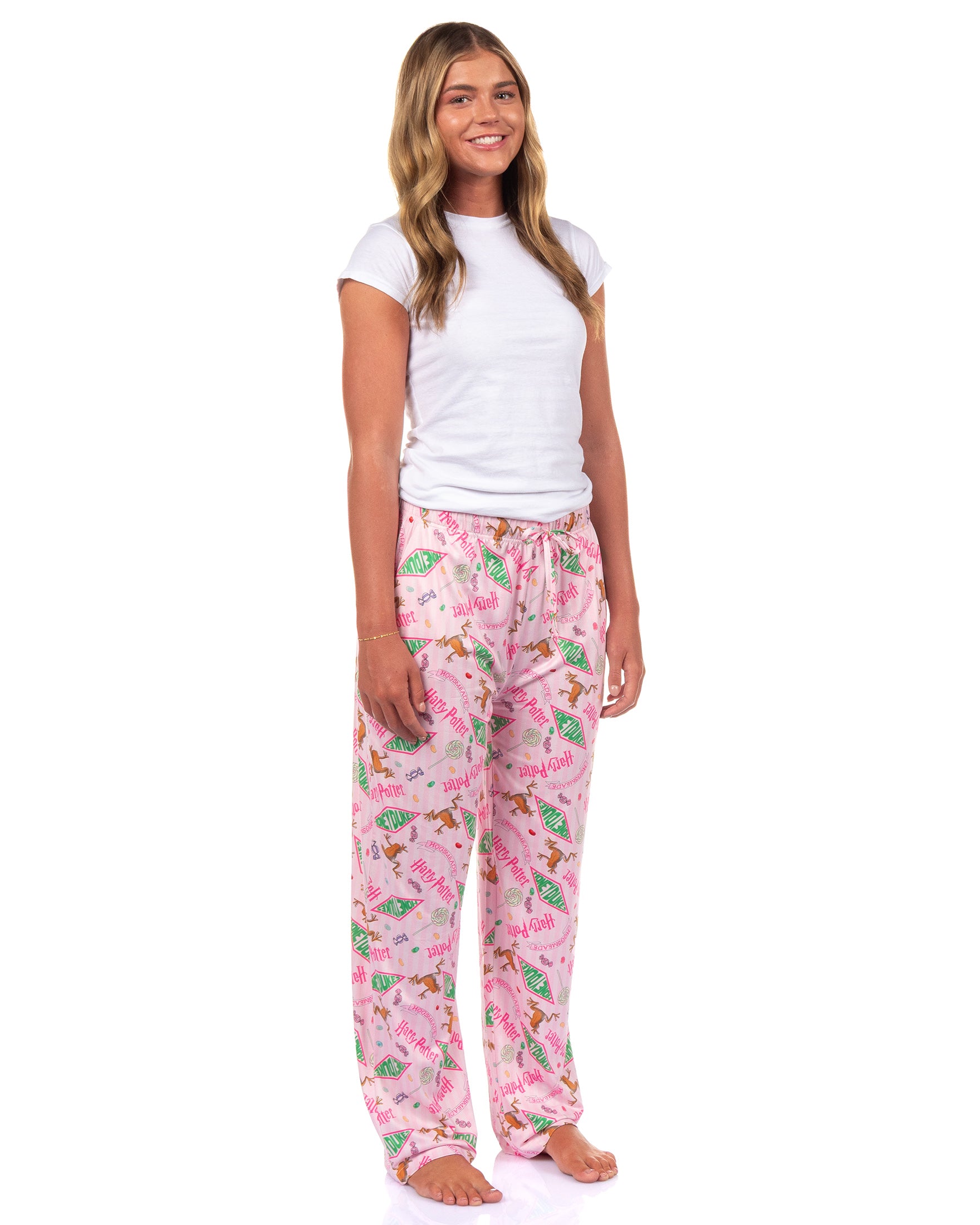 Harry Potter Pajama Pants Women's Honey Dukes Hogsmeade Lounge Pj Bottoms