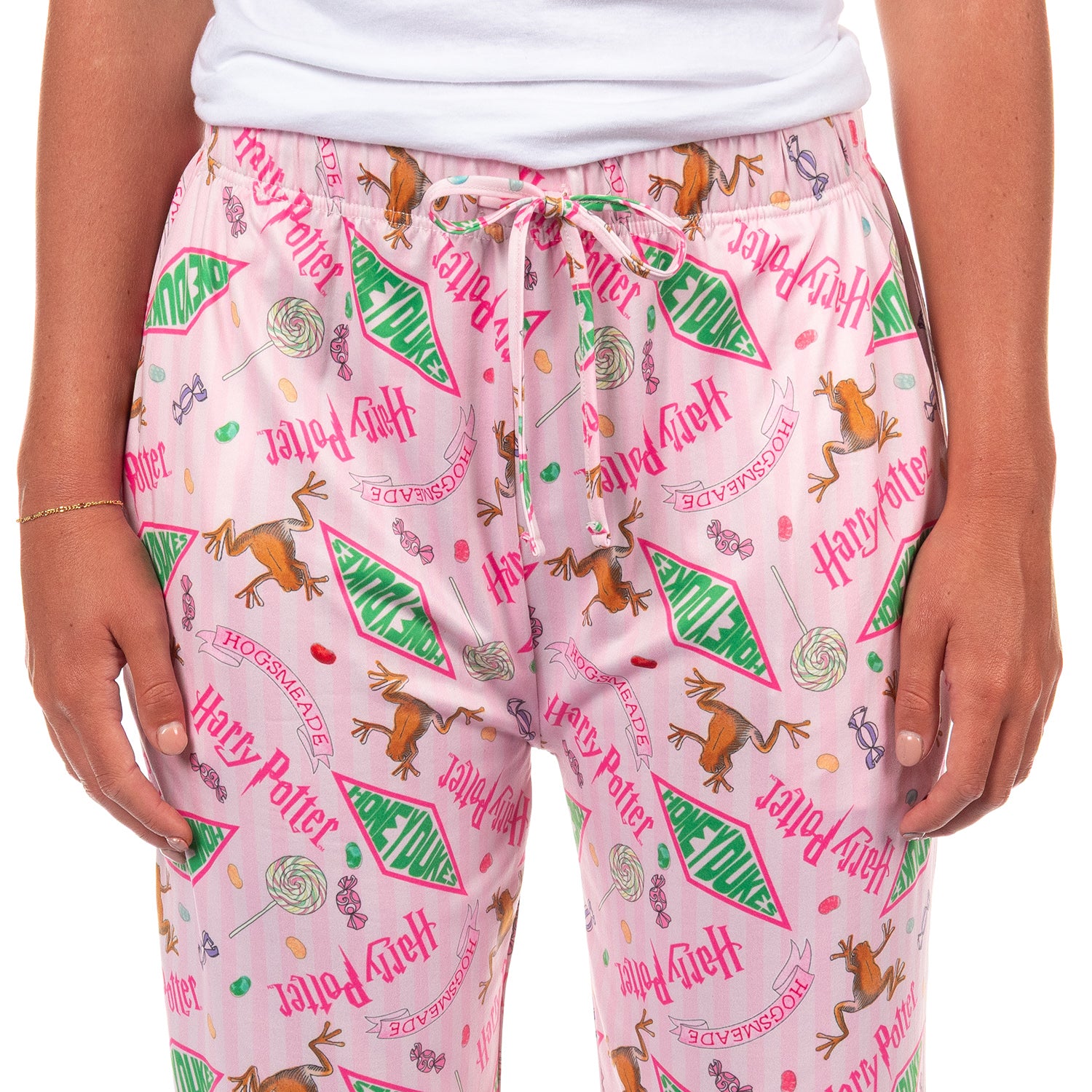 Harry Potter Pajama Pants Women's Honey Dukes Hogsmeade Lounge Pj Bottoms