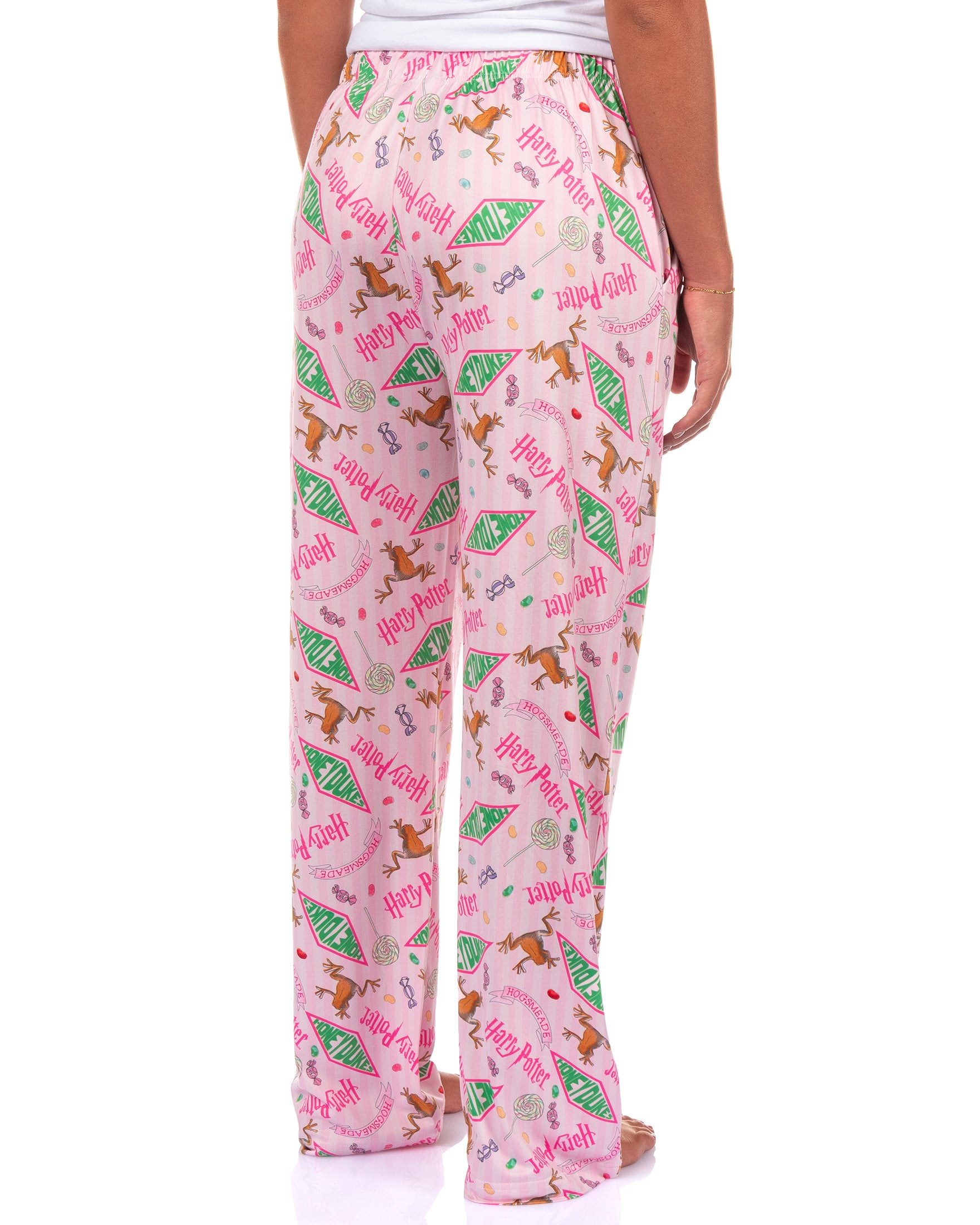 Harry Potter Pajama Pants Women's Honey Dukes Hogsmeade Lounge Pj Bottoms