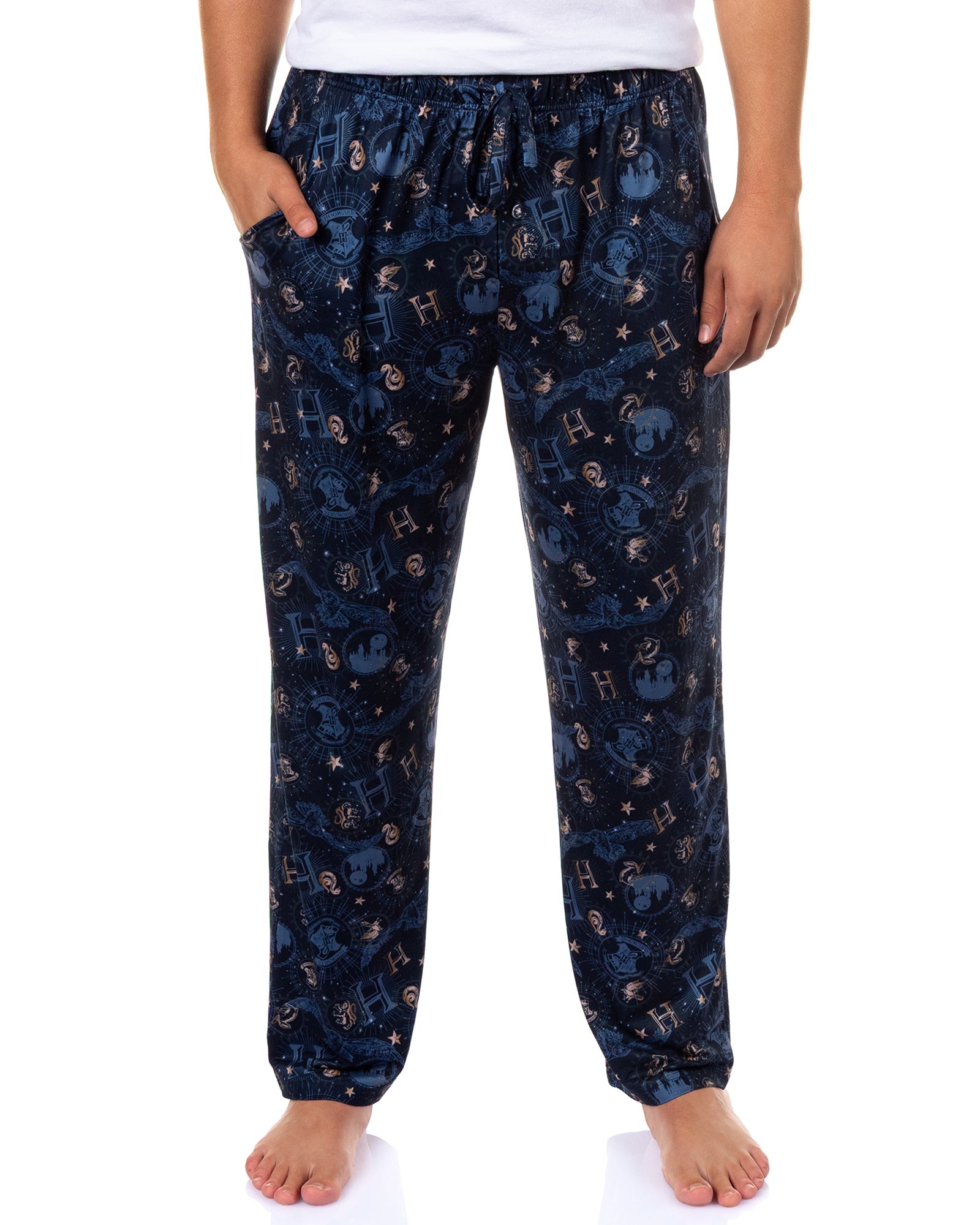 Harry Potter Pajama Pants Hogwarts Astronomy Class Sleep Lounge Bottoms