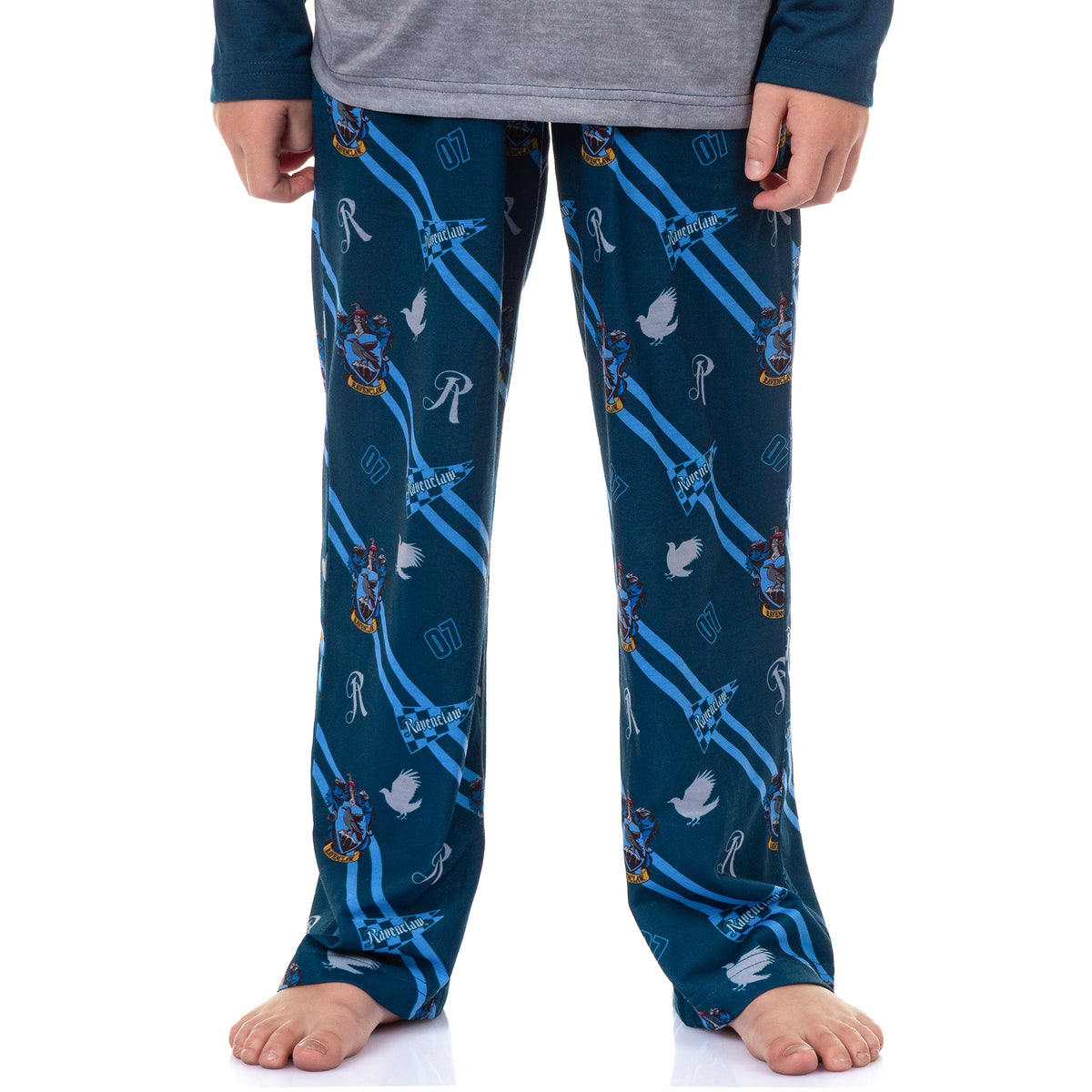 Harry Potter Pajamas Boys' House Crest Raglan Sleep Set