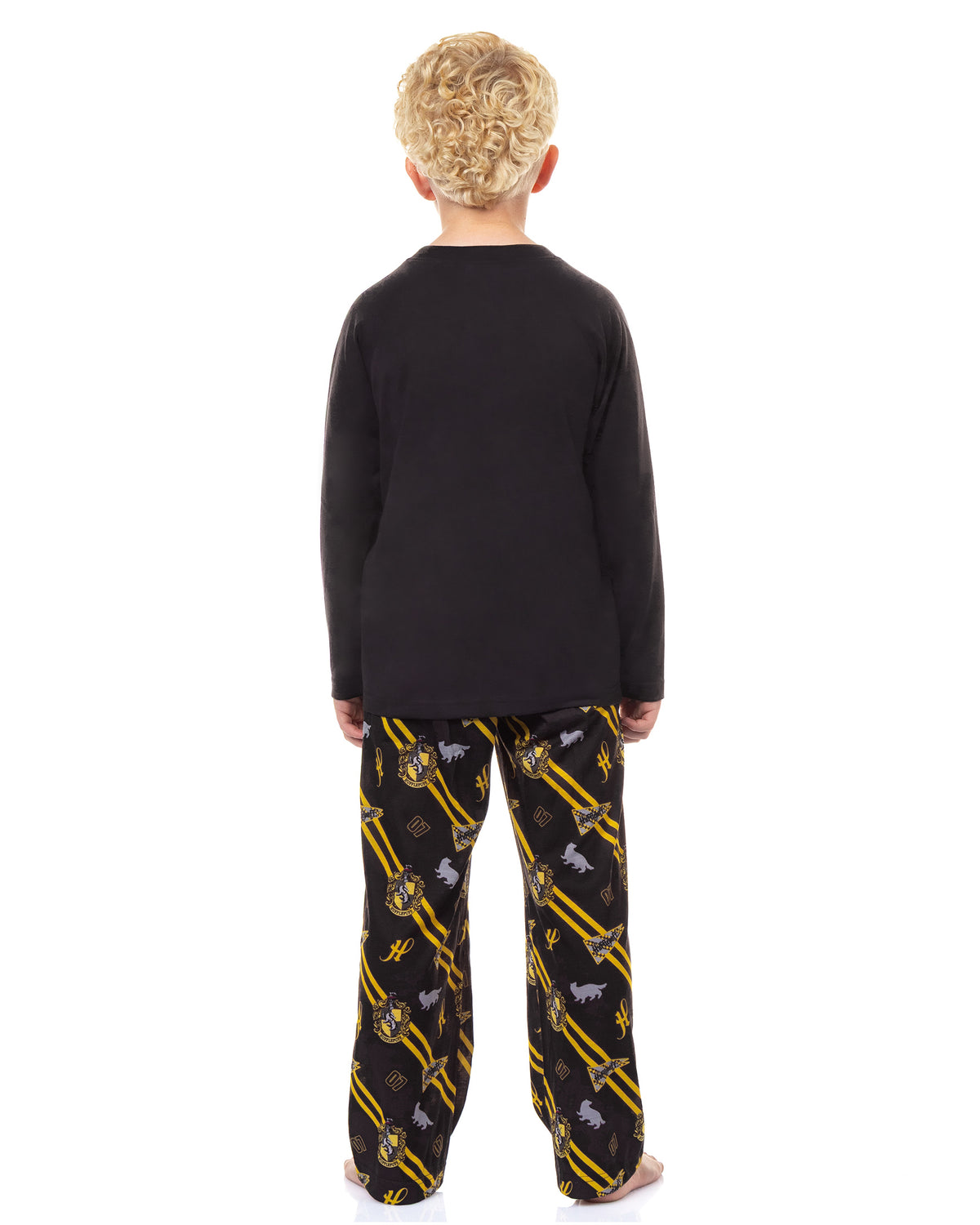 Harry Potter Pajamas Boys' House Crest Raglan Sleep Set