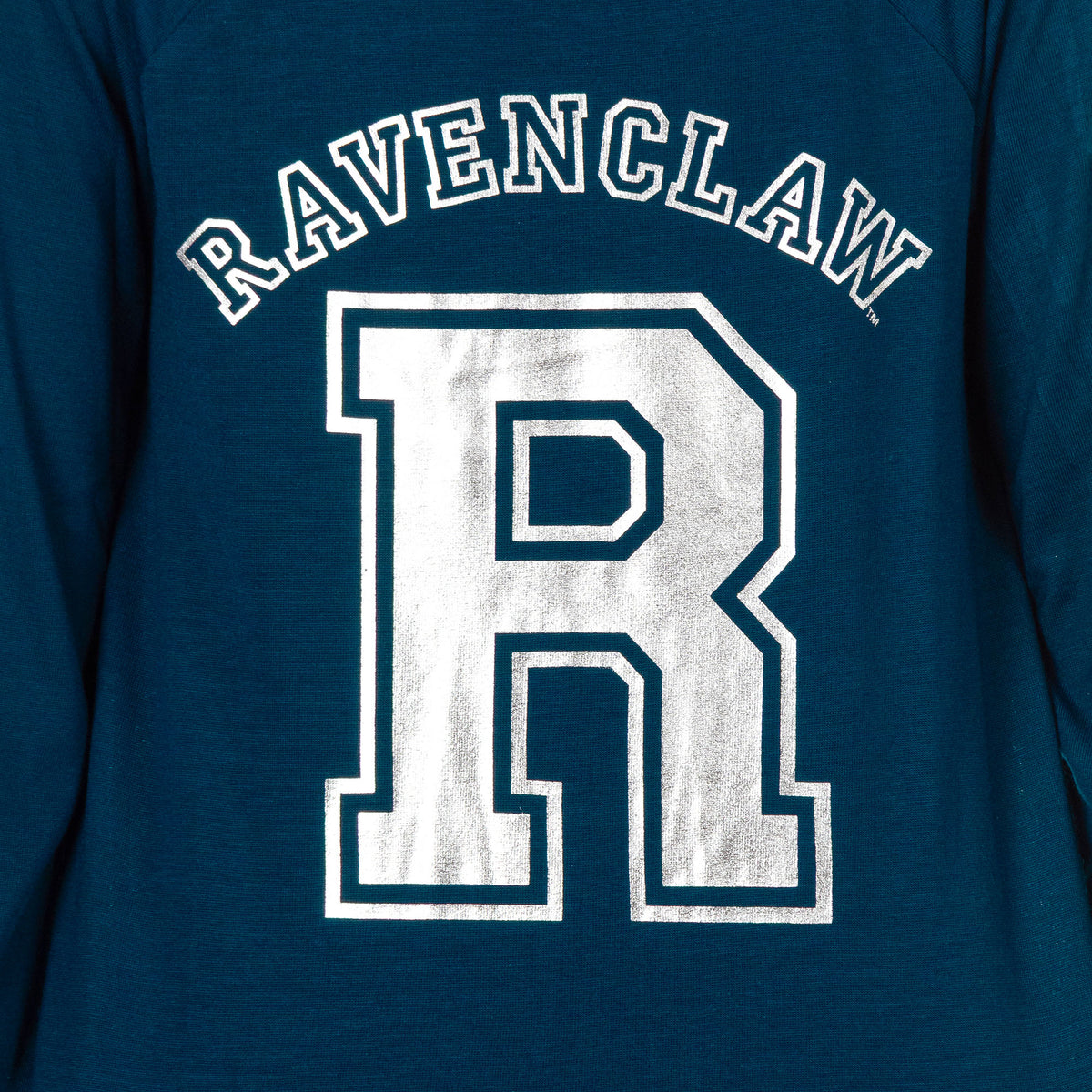 Harry Potter Pajama Girl's Long Sleeve Varsity Raglan Gown